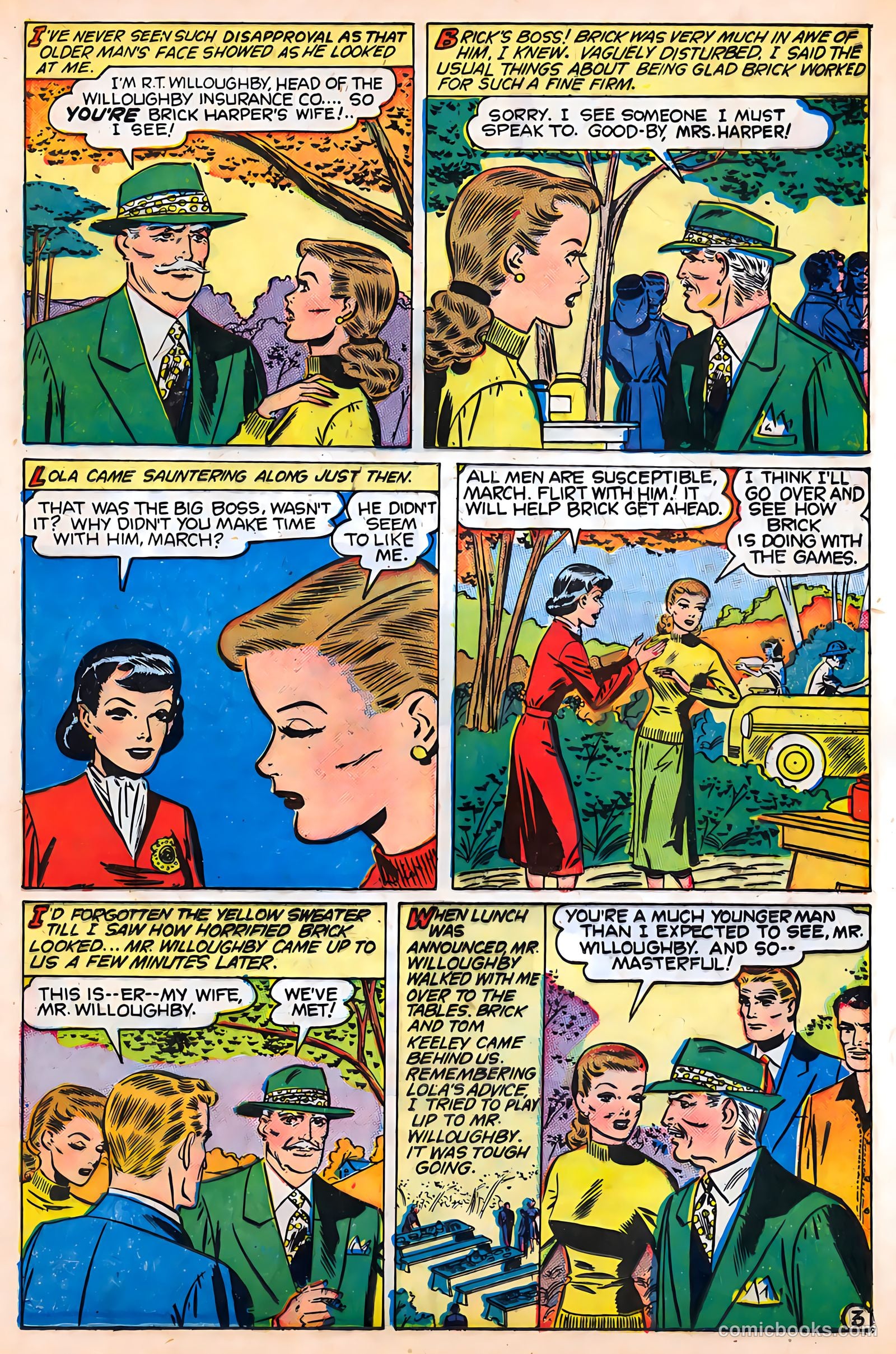 Revealing Romances #2 (1949) — page 21 of 36