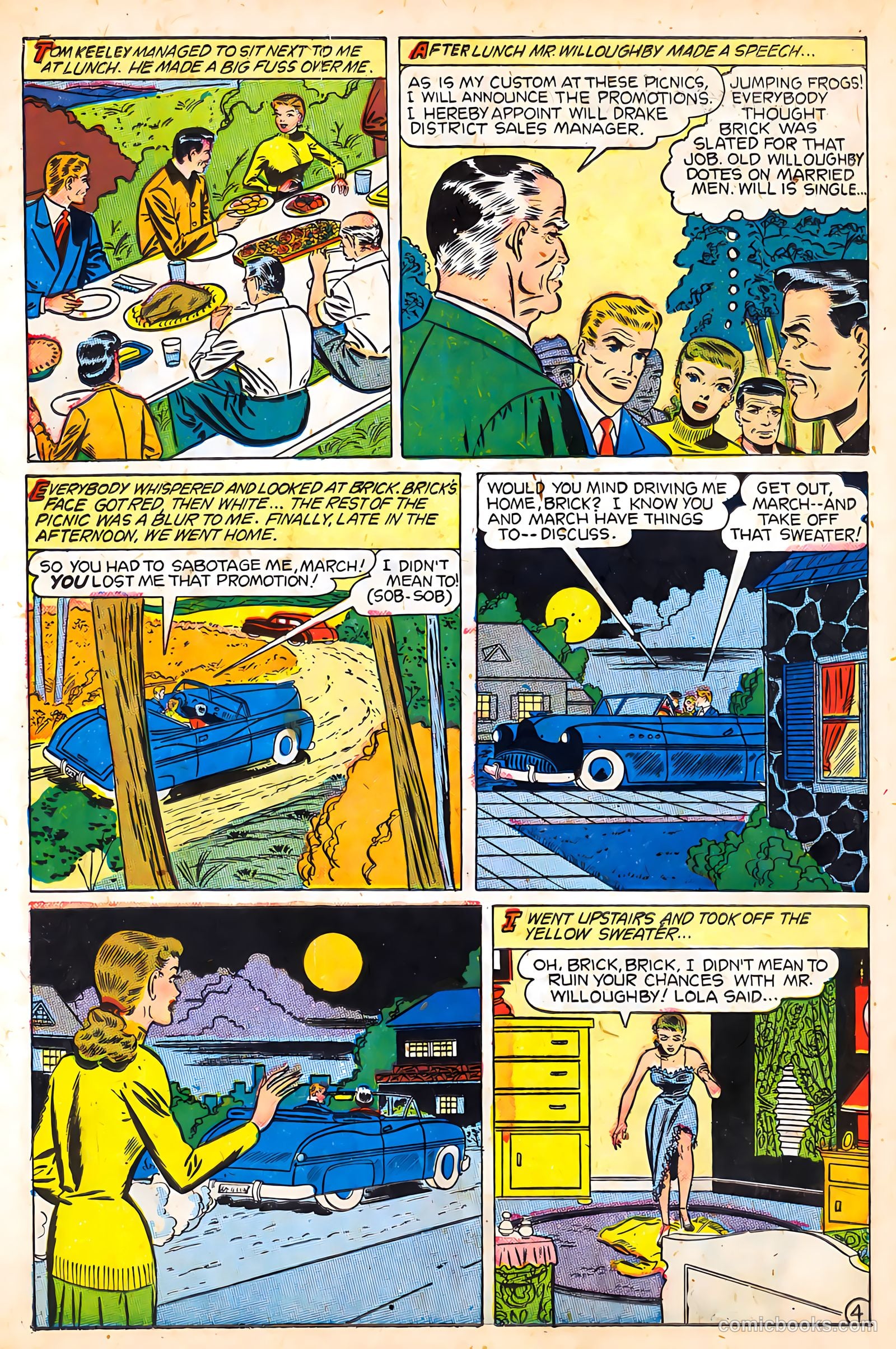 Revealing Romances #2 (1949) — page 22 of 36