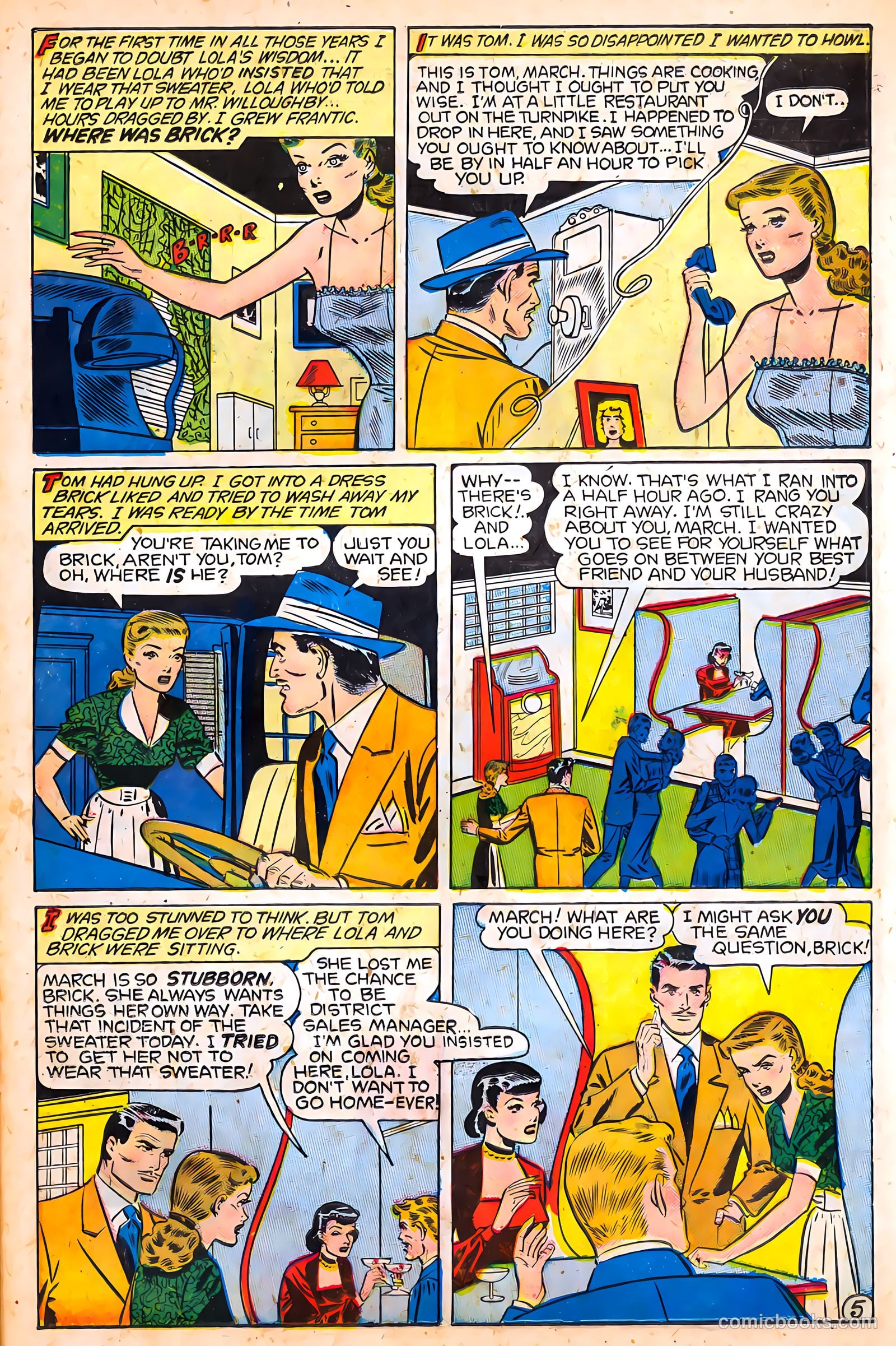 Revealing Romances #2 (1949) — page 23 of 36