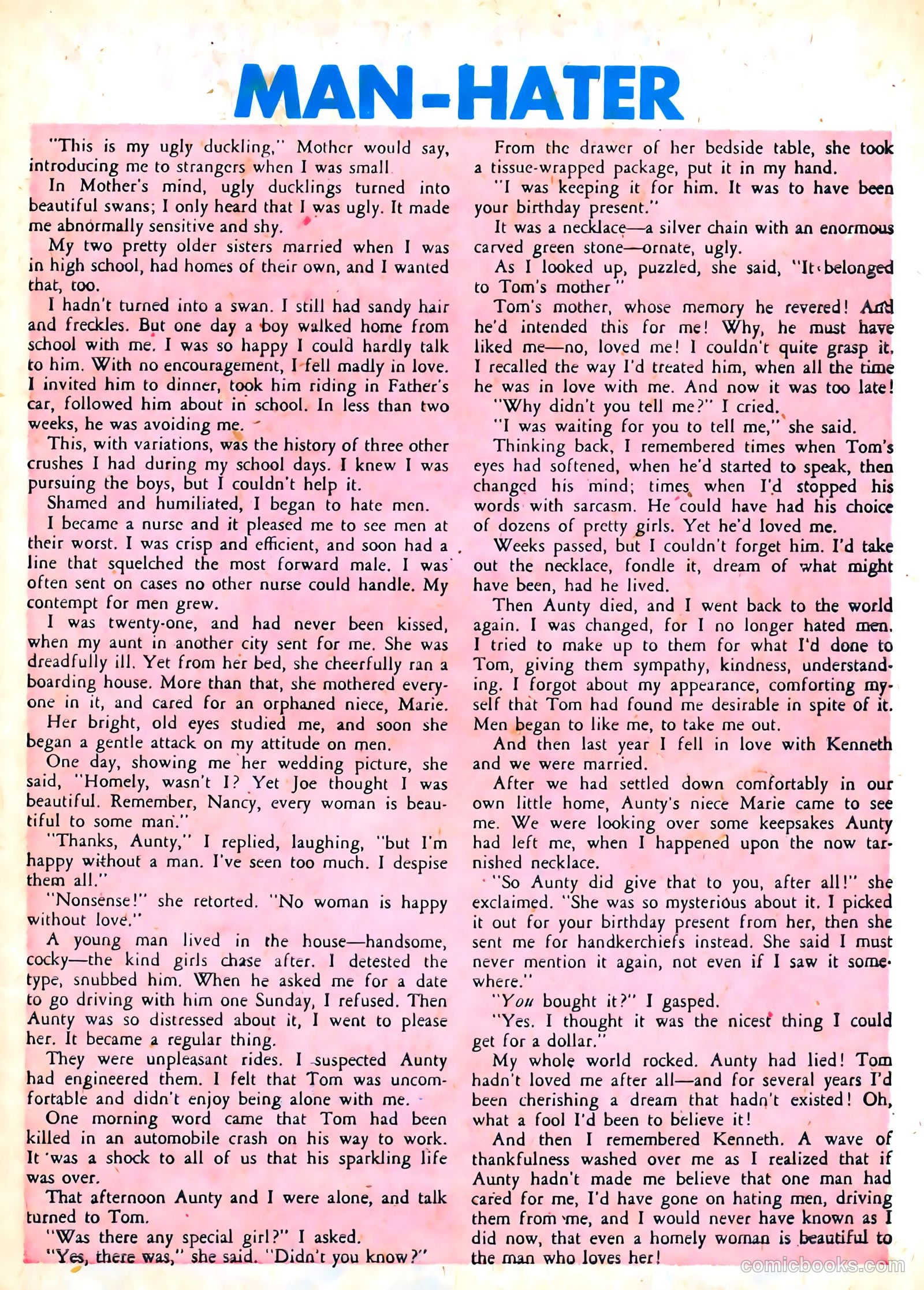 Revealing Romances #2 (1949) — page 27 of 36