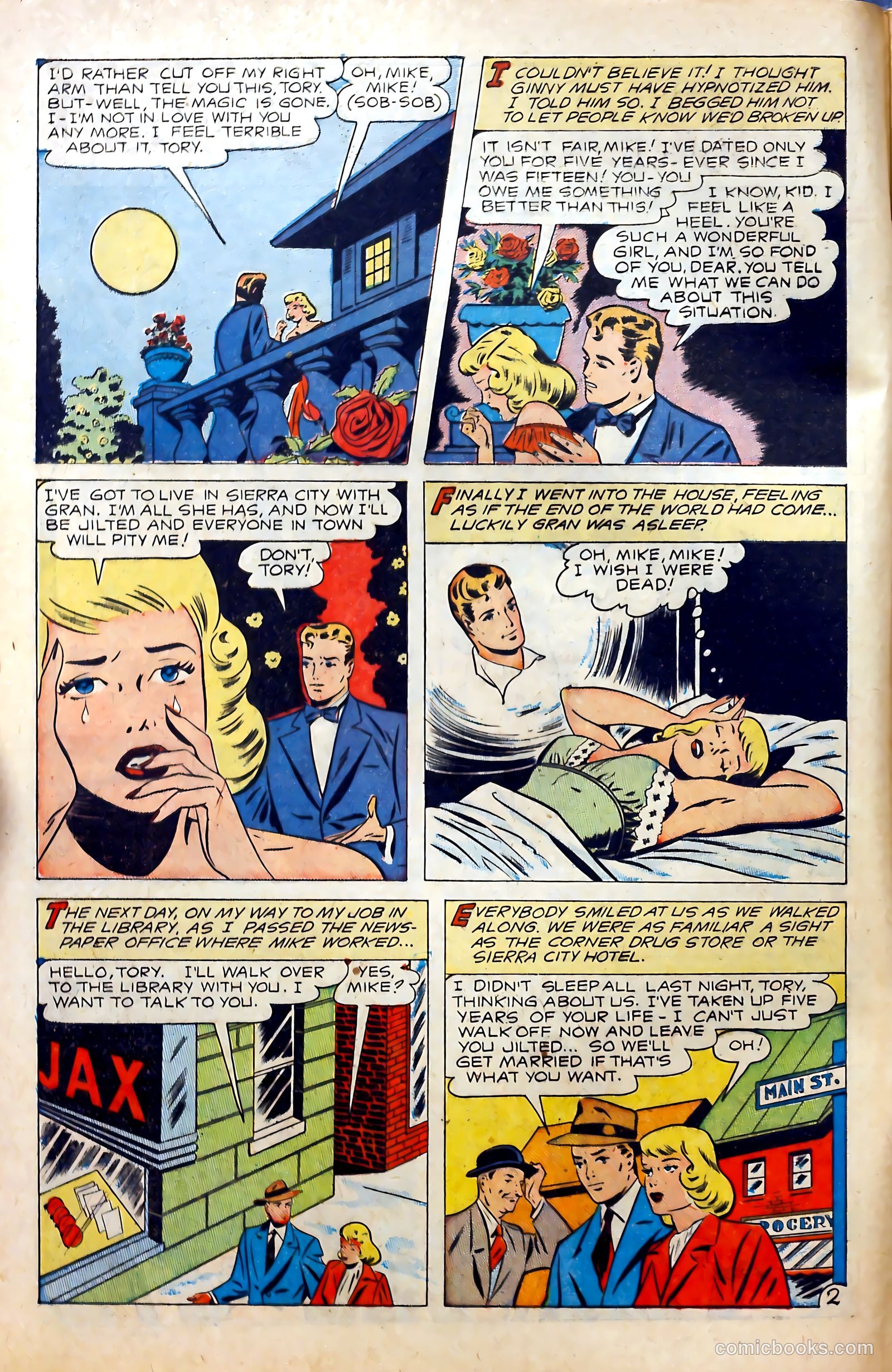 Revealing Romances #3 (1950) — page 4 of 36