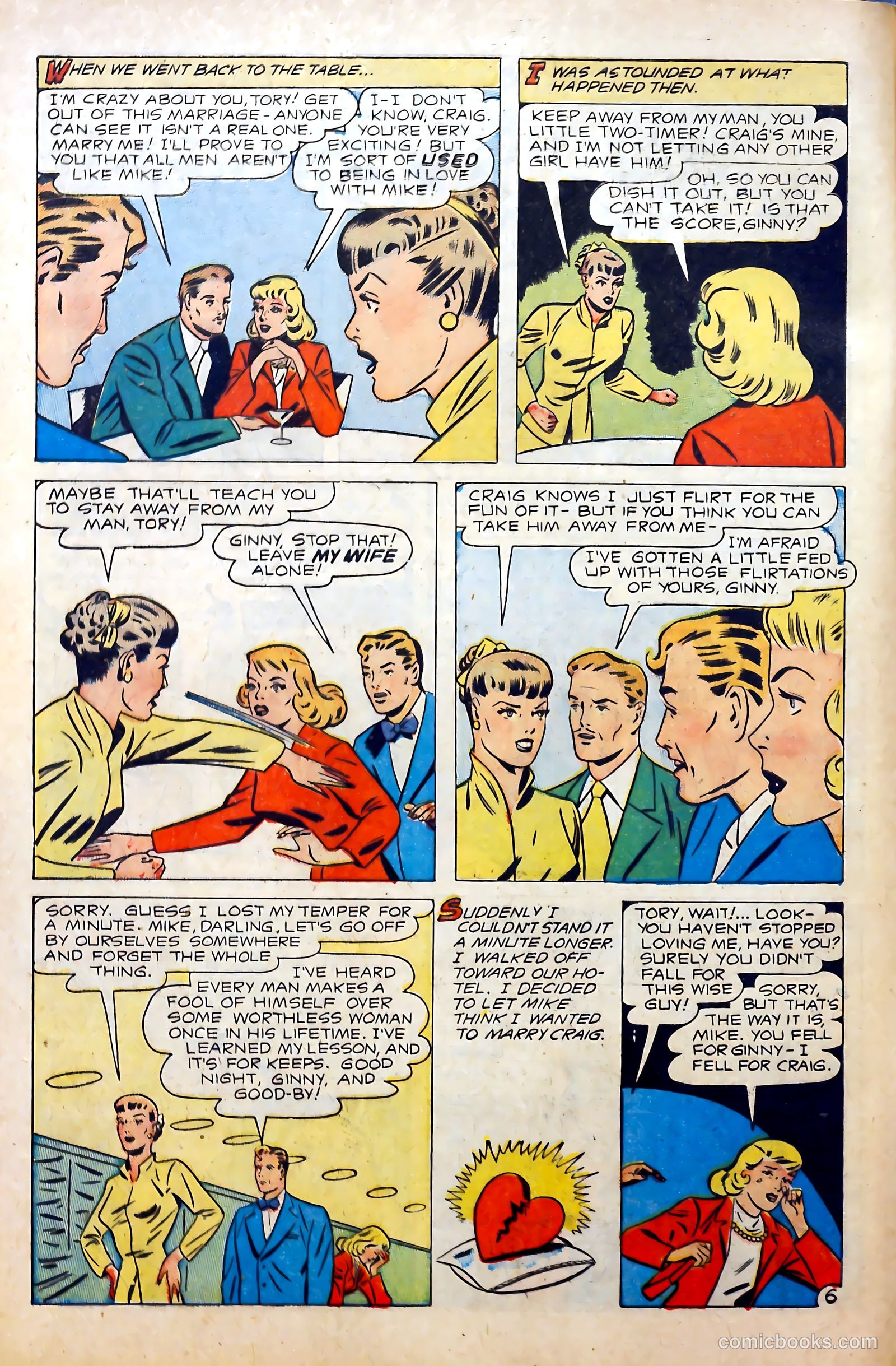 Revealing Romances #3 (1950) — page 8 of 36