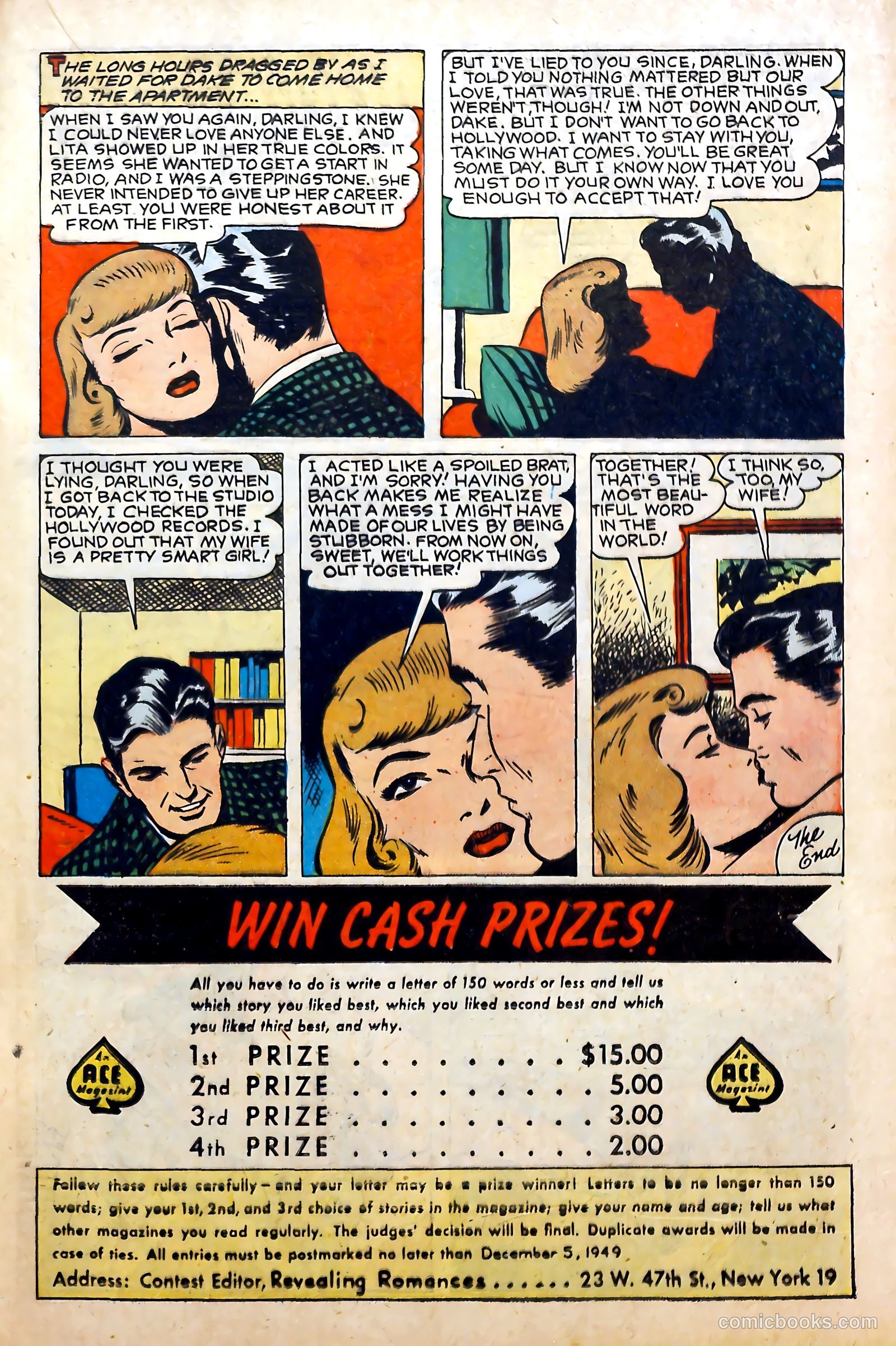 Revealing Romances #3 (1950) — page 17 of 36