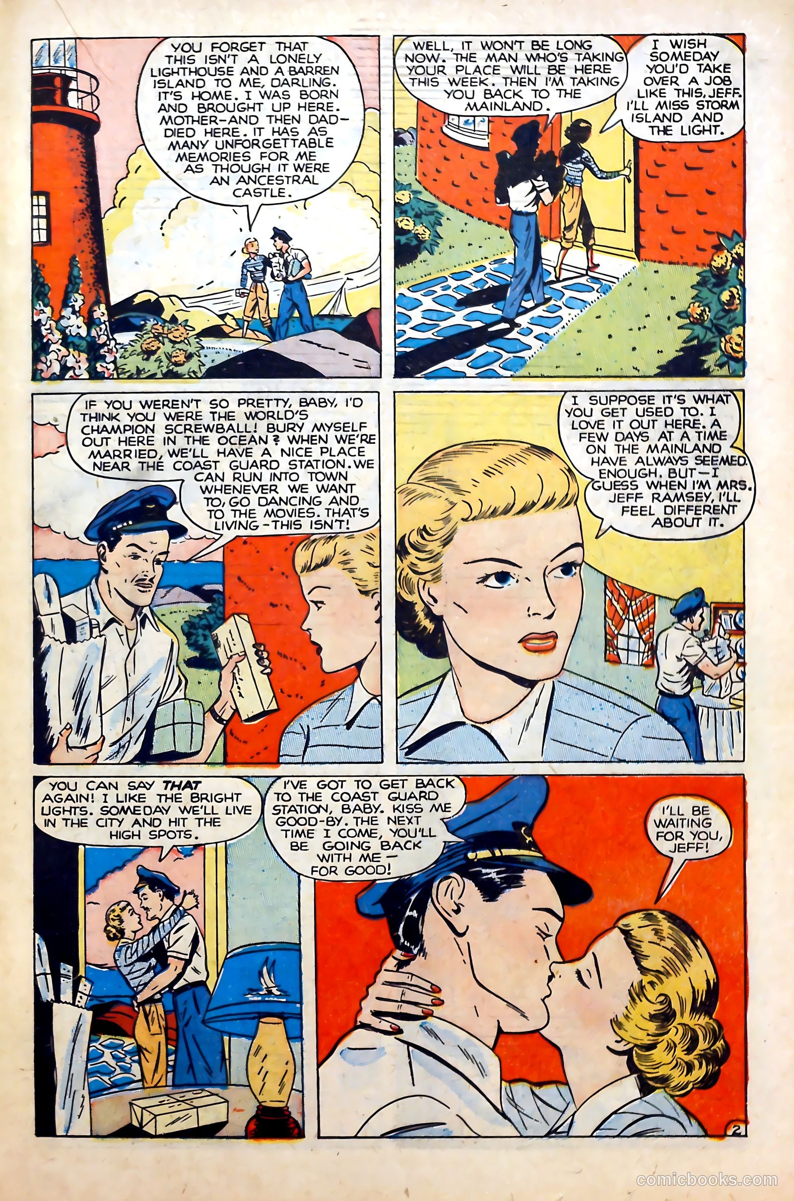 Revealing Romances #3 (1950) — page 19 of 36