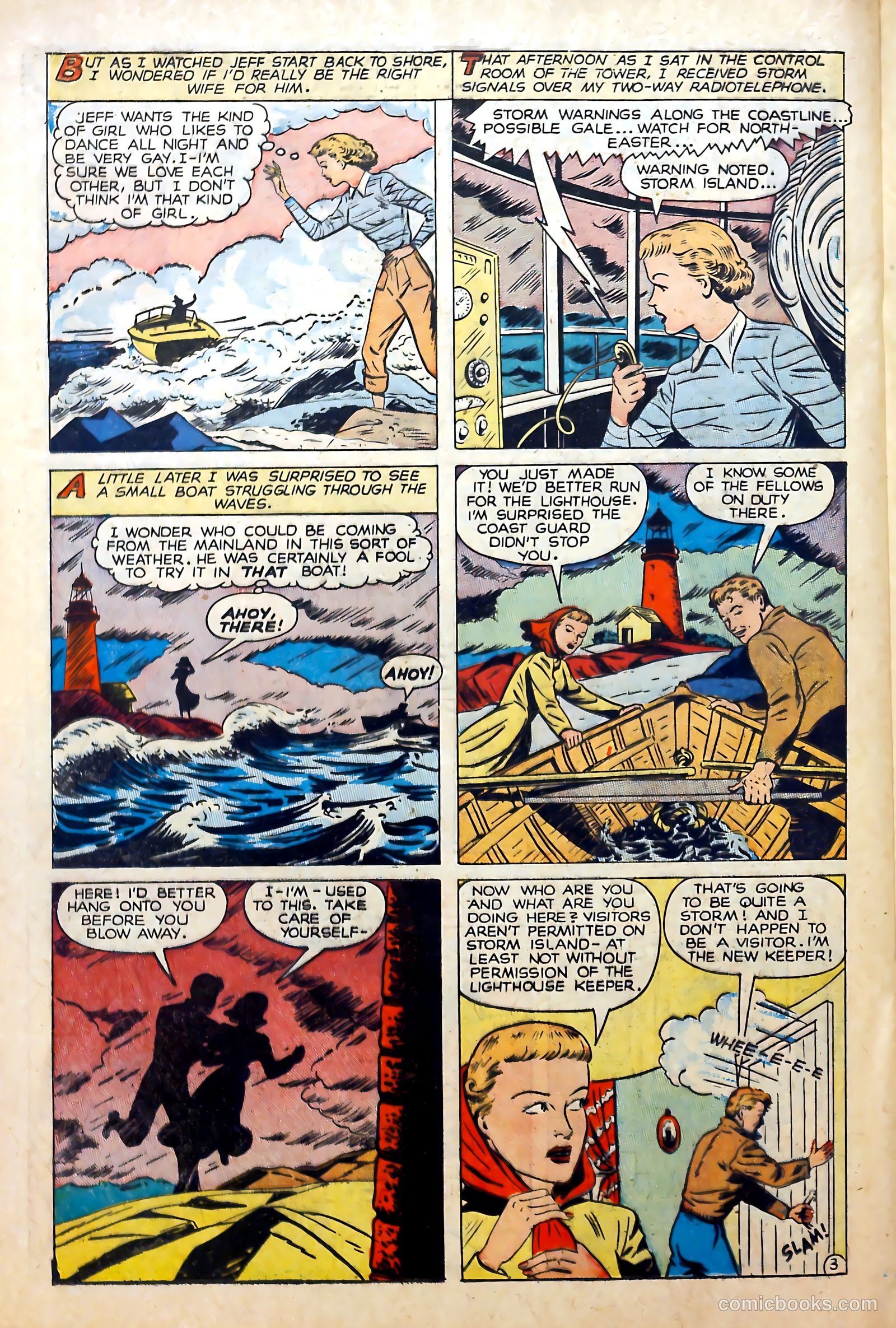 Revealing Romances #3 (1950) — page 20 of 36