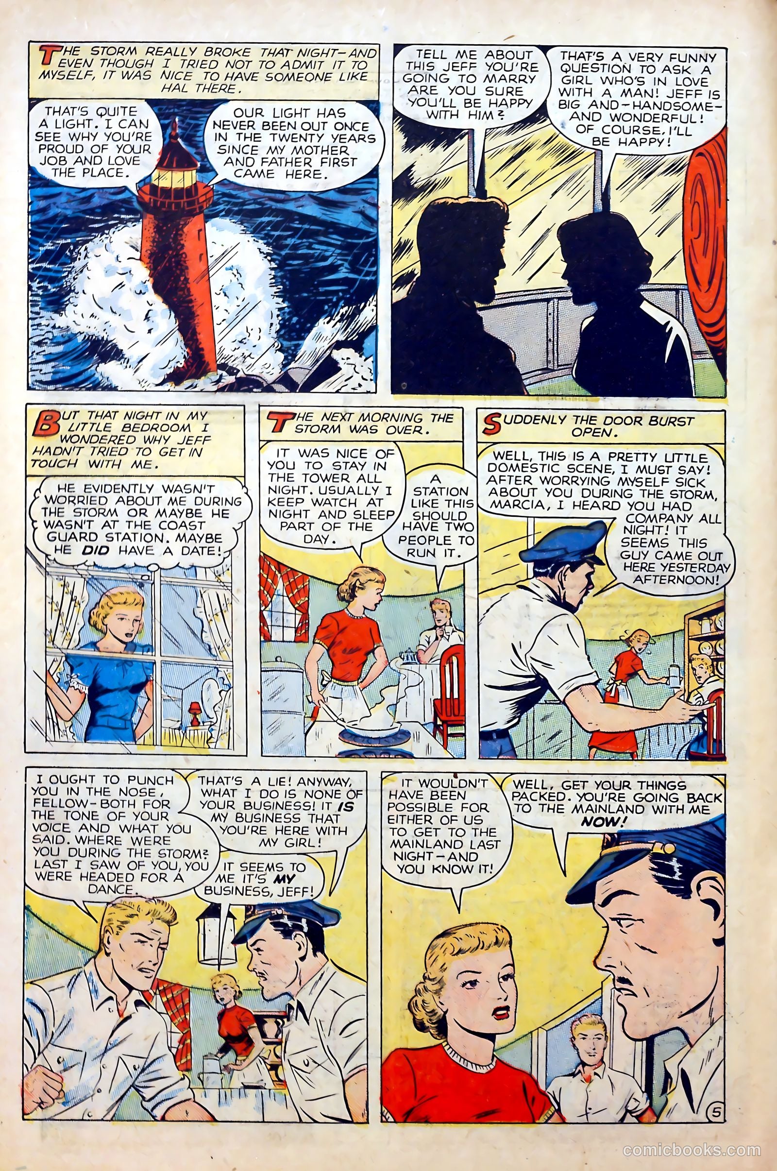 Revealing Romances #3 (1950) — page 22 of 36