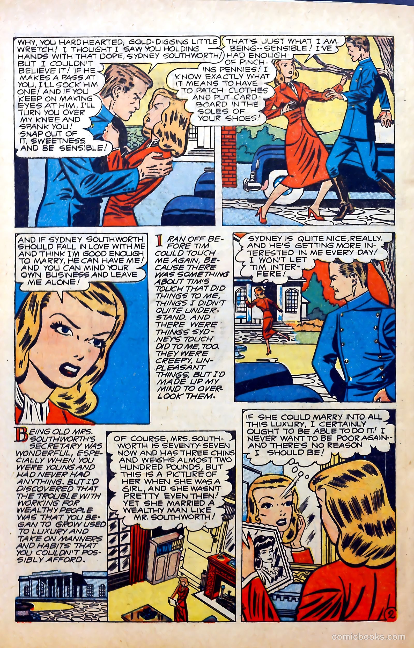 Revealing Romances #3 (1950) — page 28 of 36