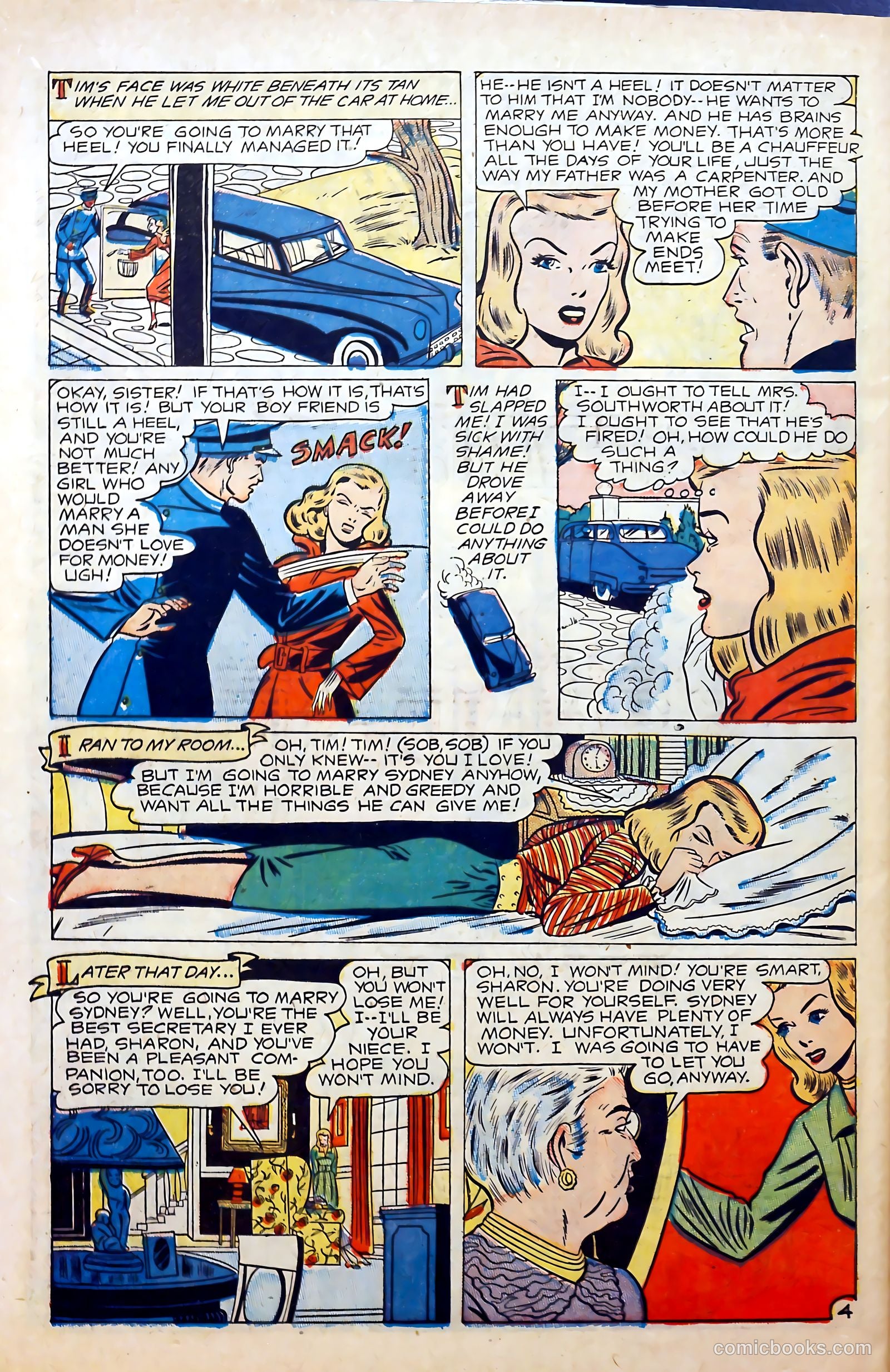 Revealing Romances #3 (1950) — page 30 of 36
