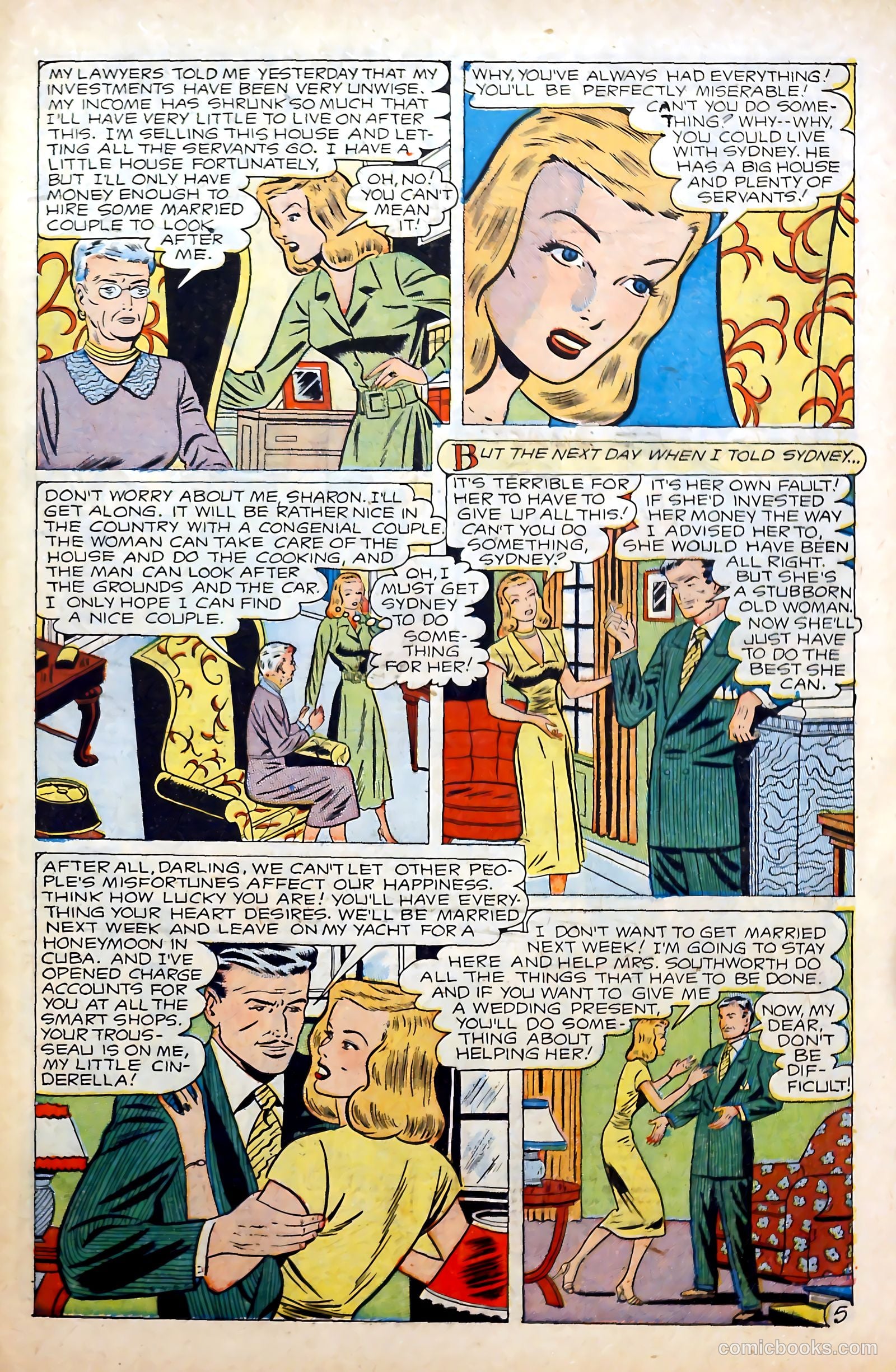 Revealing Romances #3 (1950) — page 31 of 36