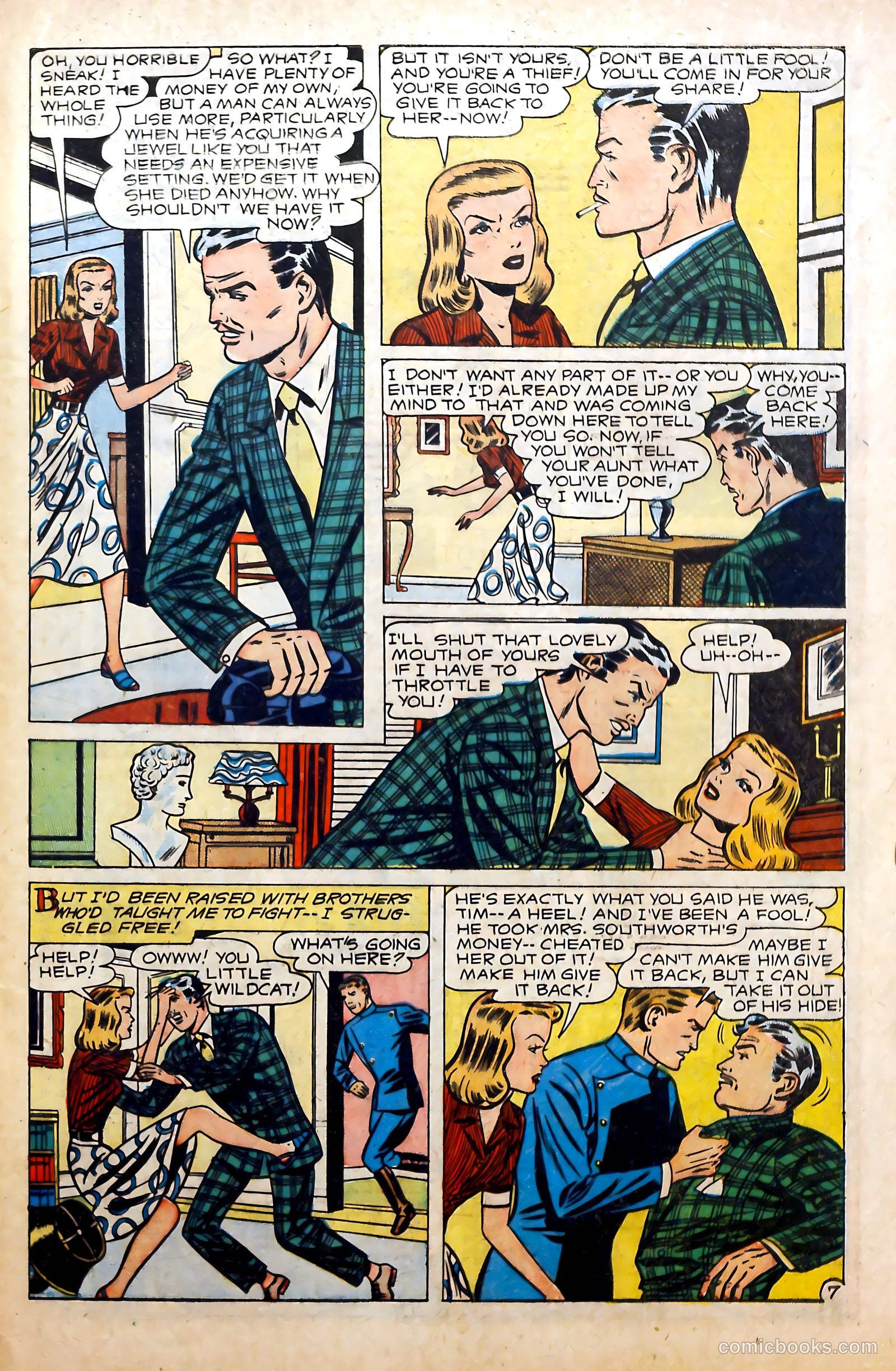 Revealing Romances #3 (1950) — page 33 of 36
