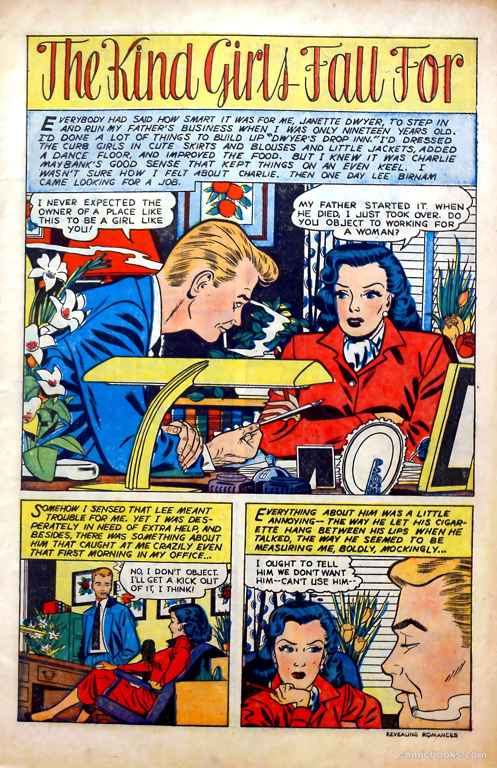 Revealing Romances #4 (1950) — page 3 of 53