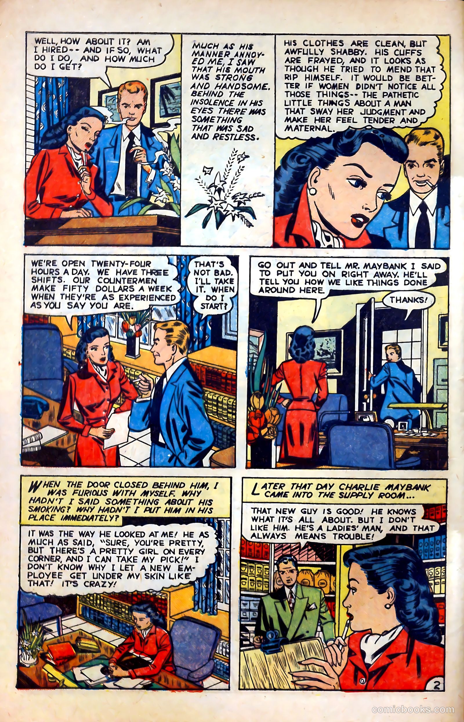 Revealing Romances #4 (1950) — page 4 of 53