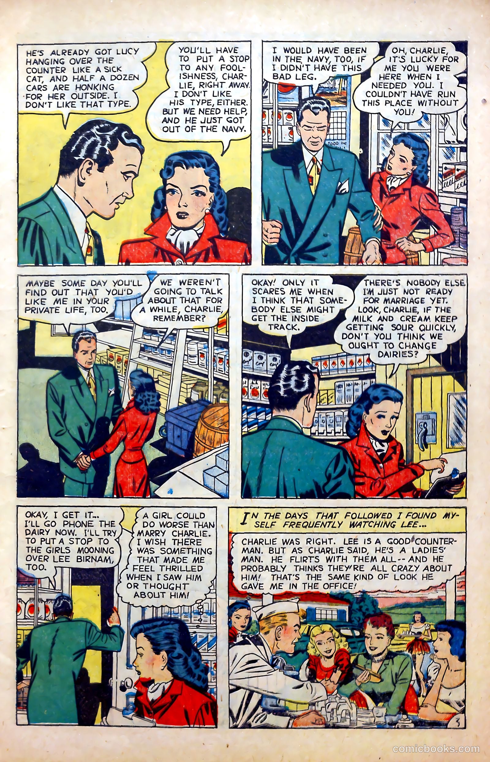 Revealing Romances #4 (1950) — page 5 of 53