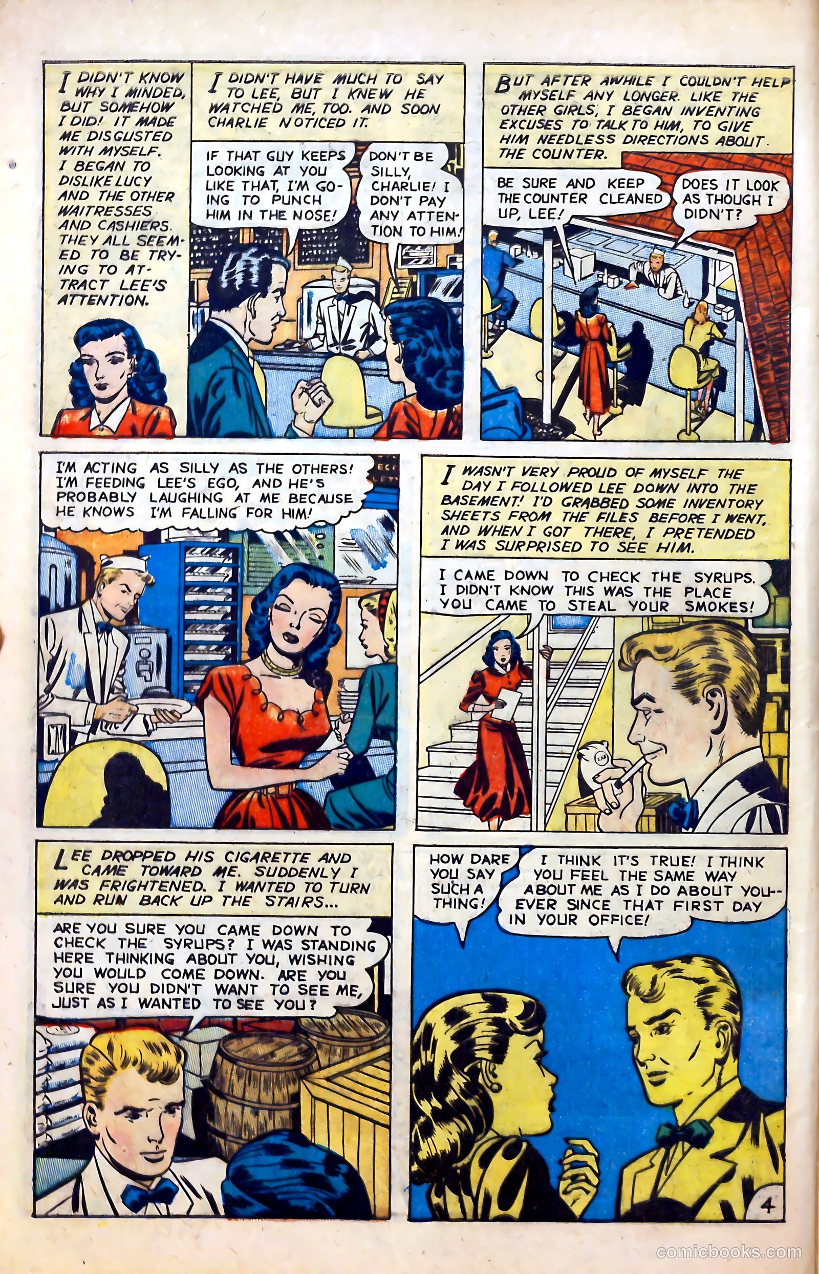 Revealing Romances #4 (1950) — page 6 of 53