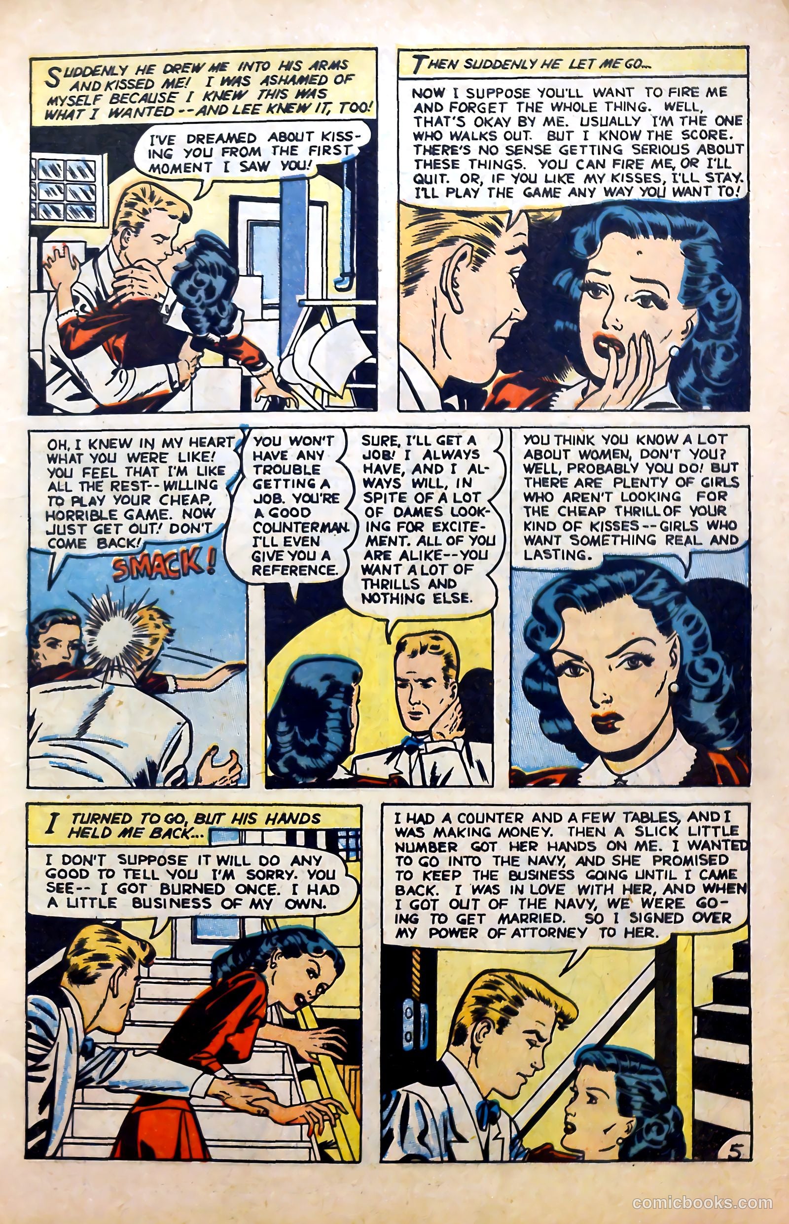 Revealing Romances #4 (1950) — page 7 of 53