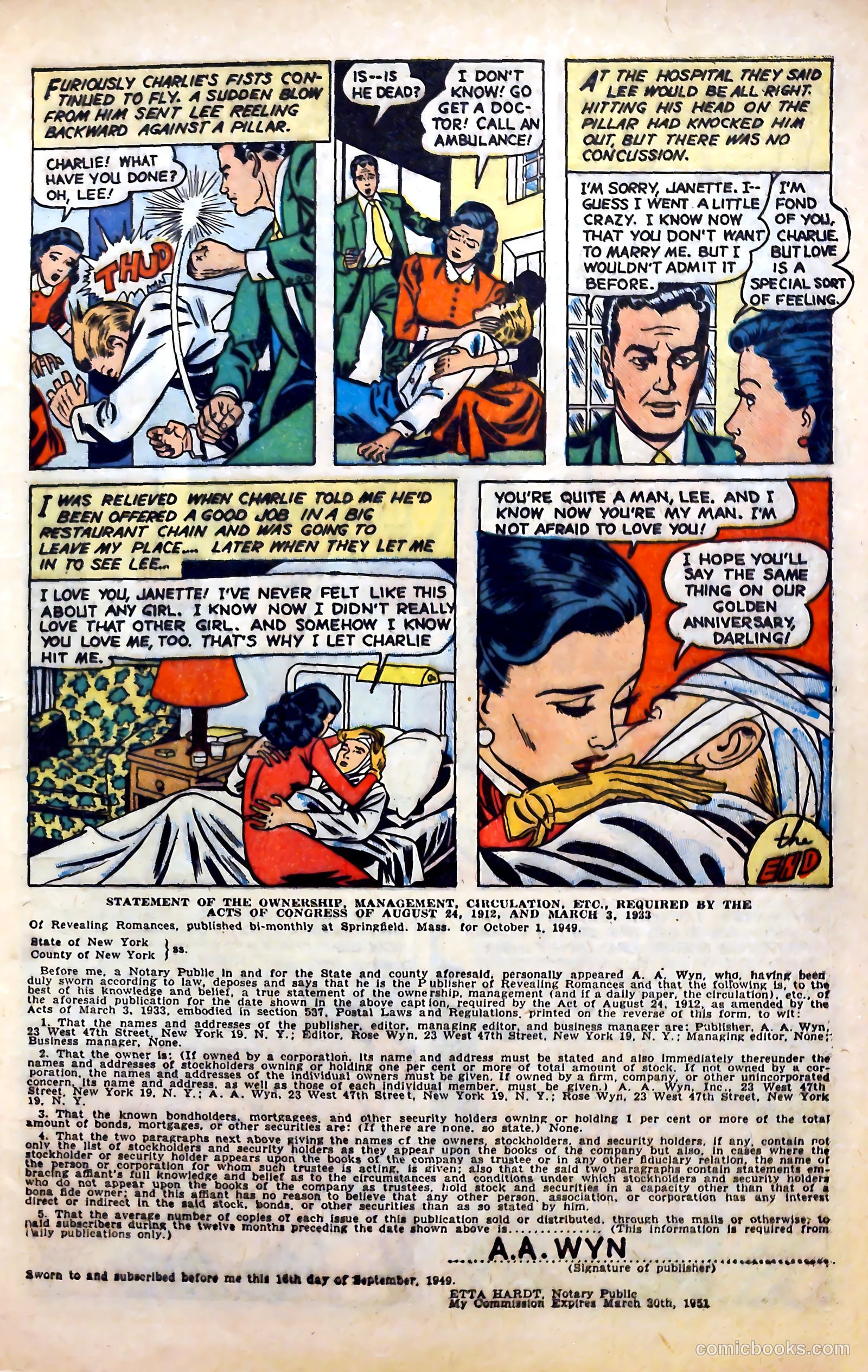 Revealing Romances #4 (1950) — page 9 of 53