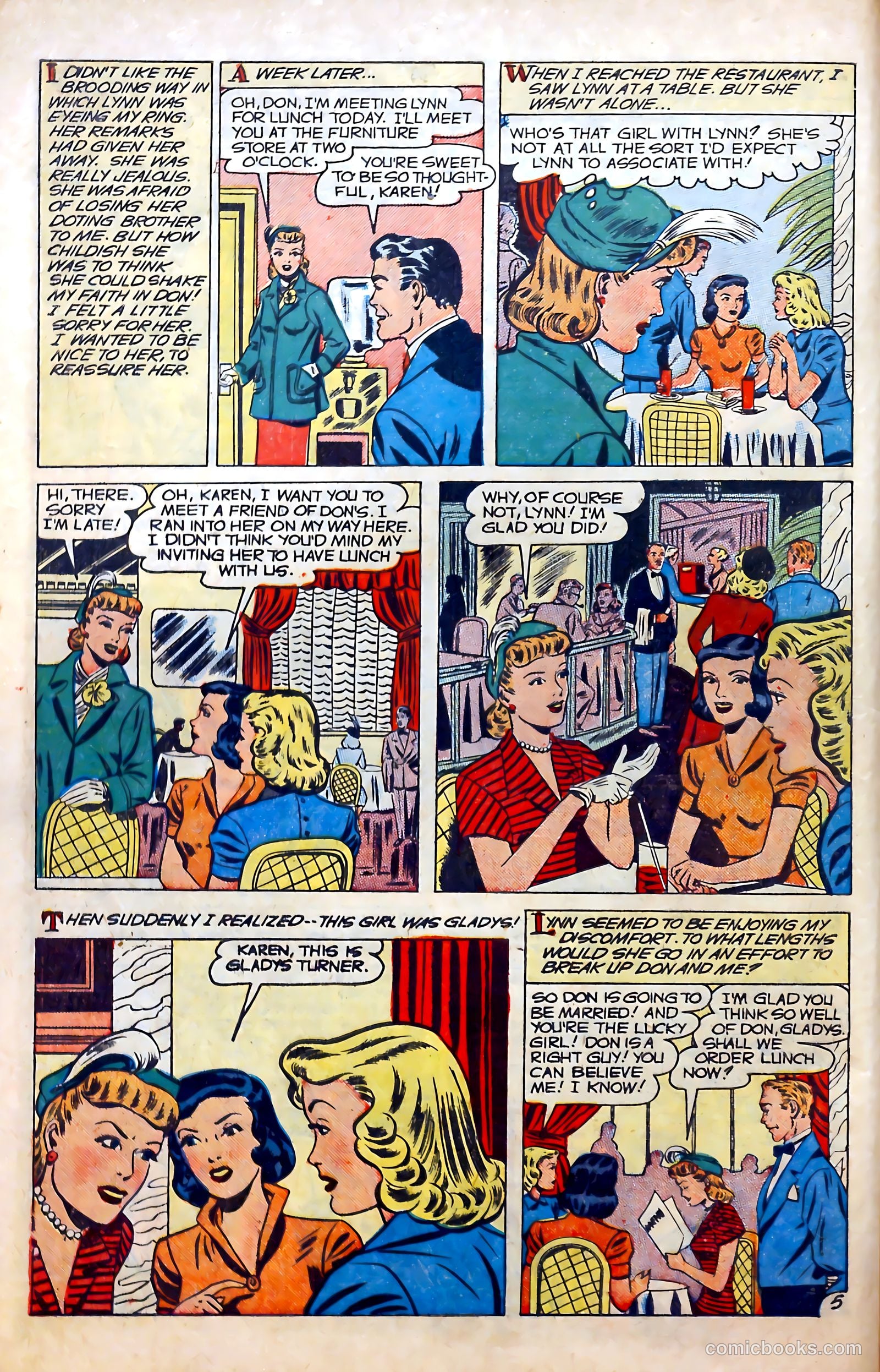 Revealing Romances #4 (1950) — page 14 of 53