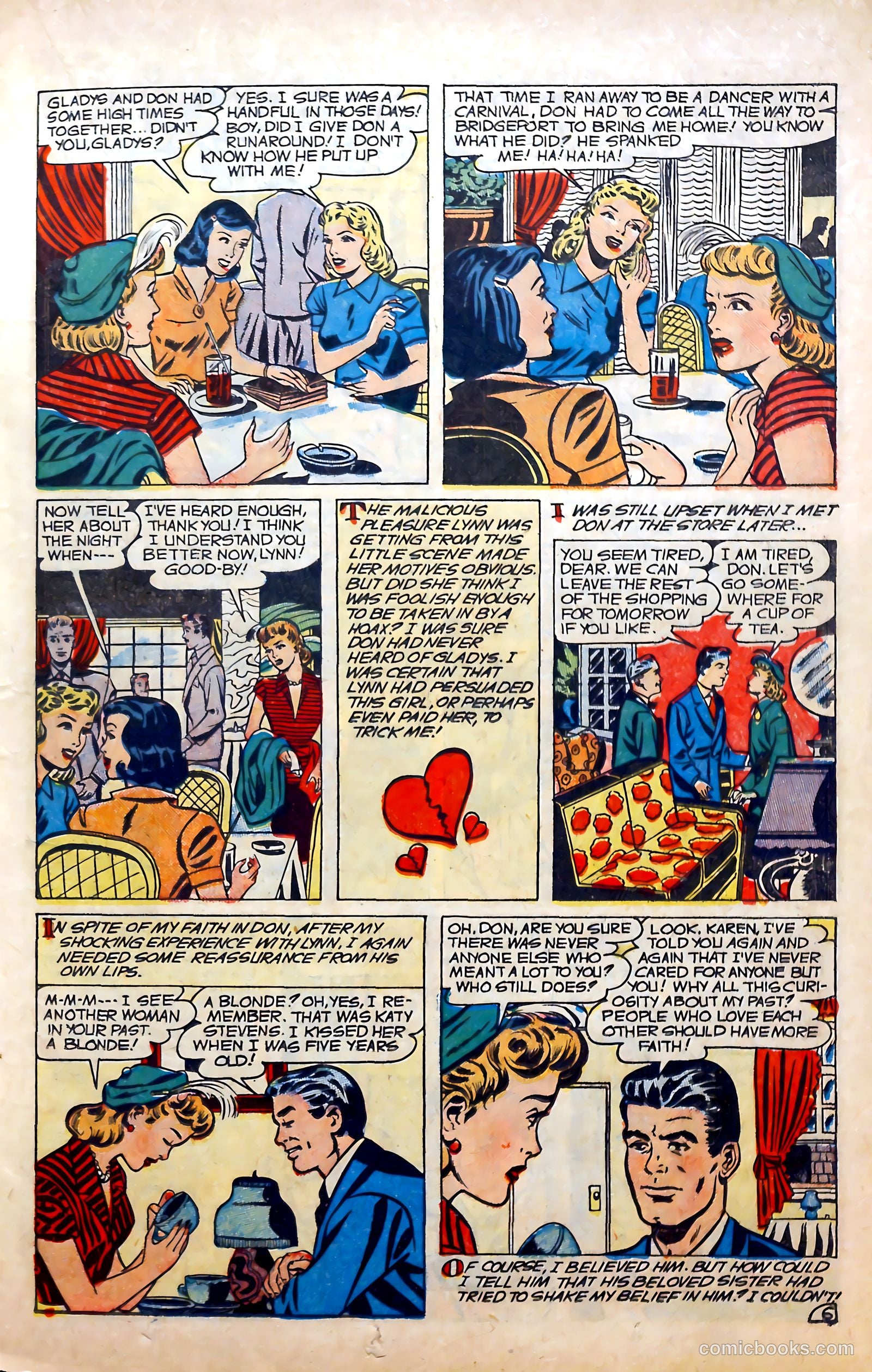Revealing Romances #4 (1950) — page 15 of 53