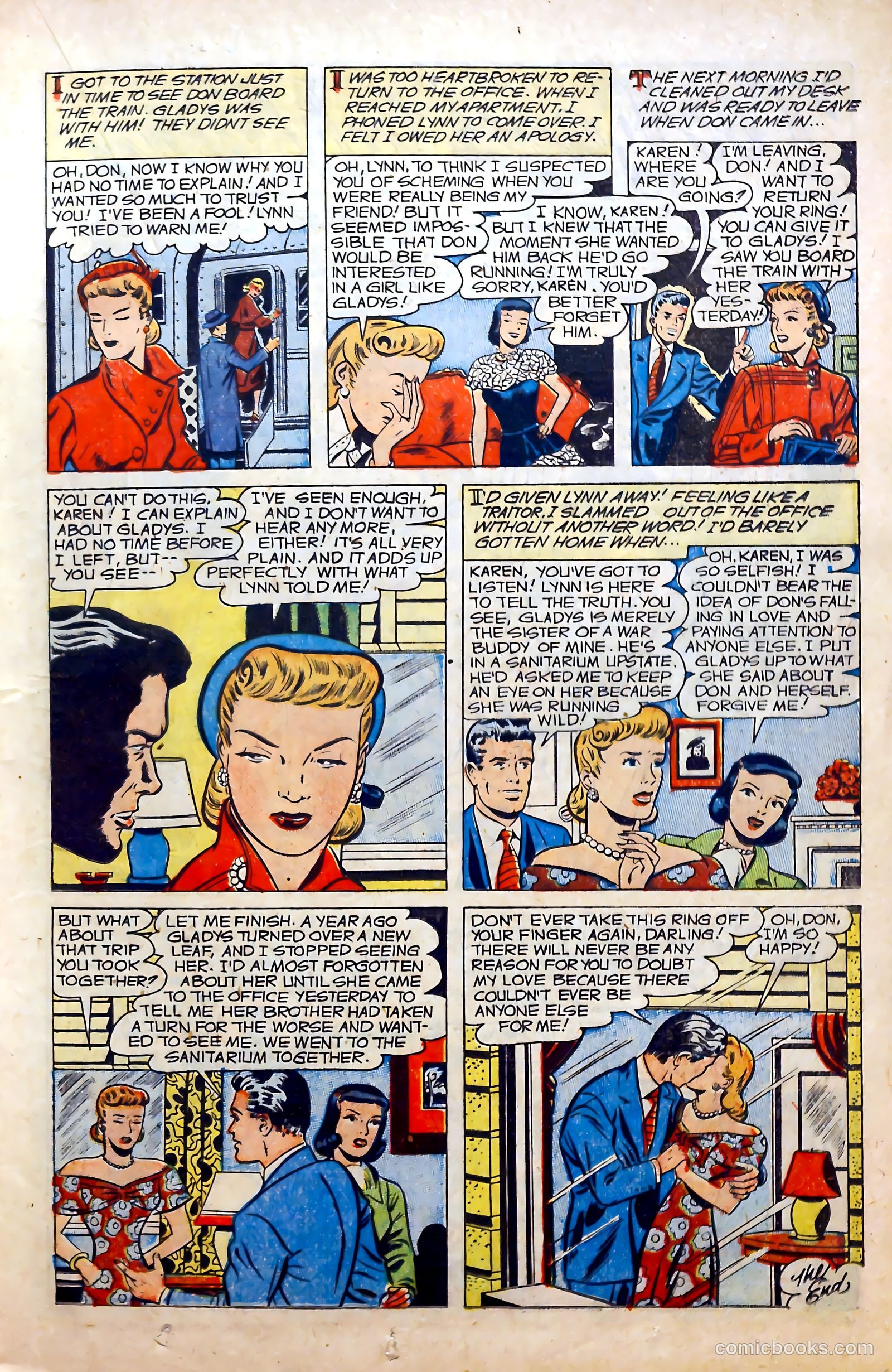 Revealing Romances #4 (1950) — page 17 of 53