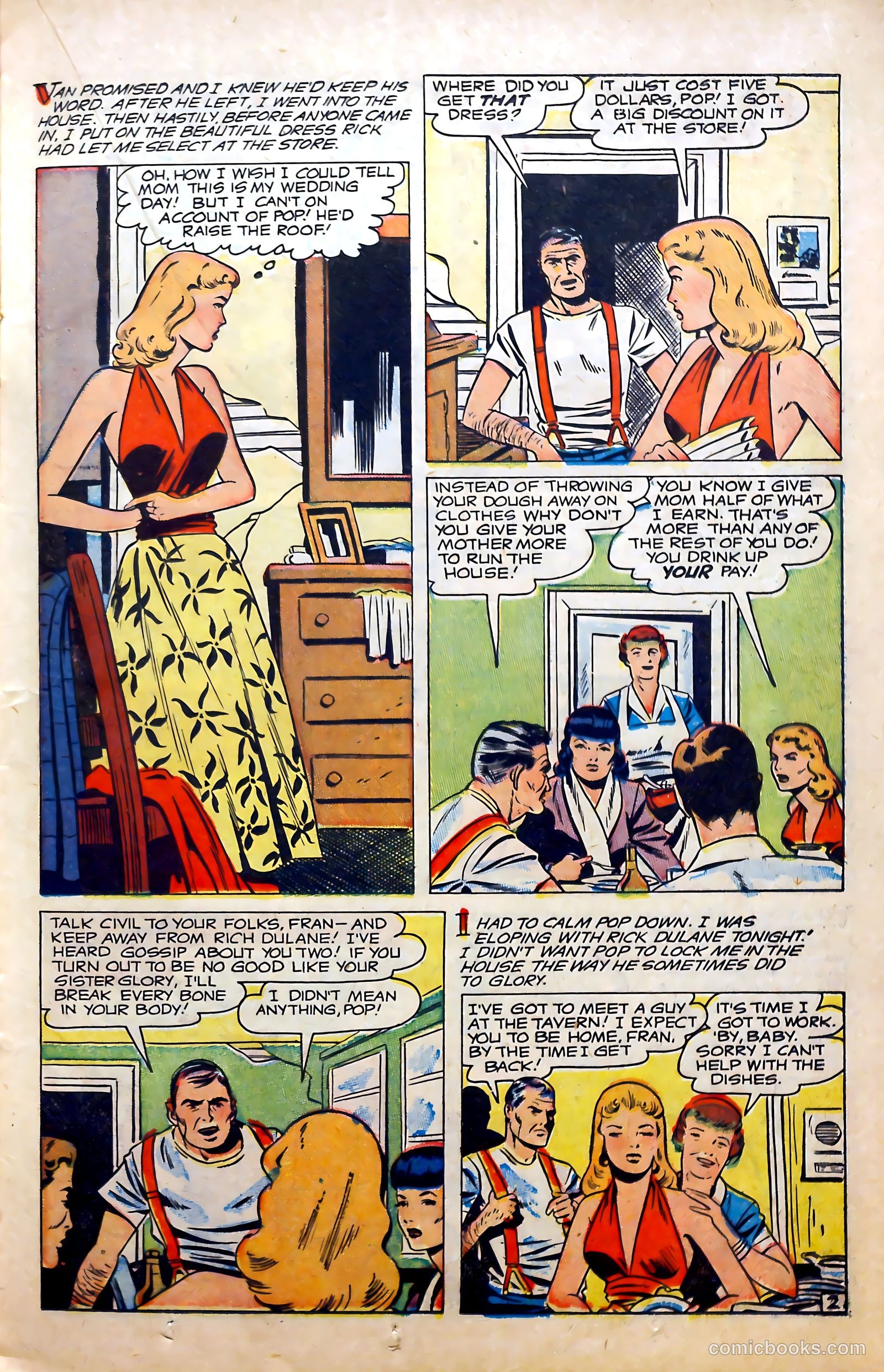 Revealing Romances #4 (1950) — page 19 of 53