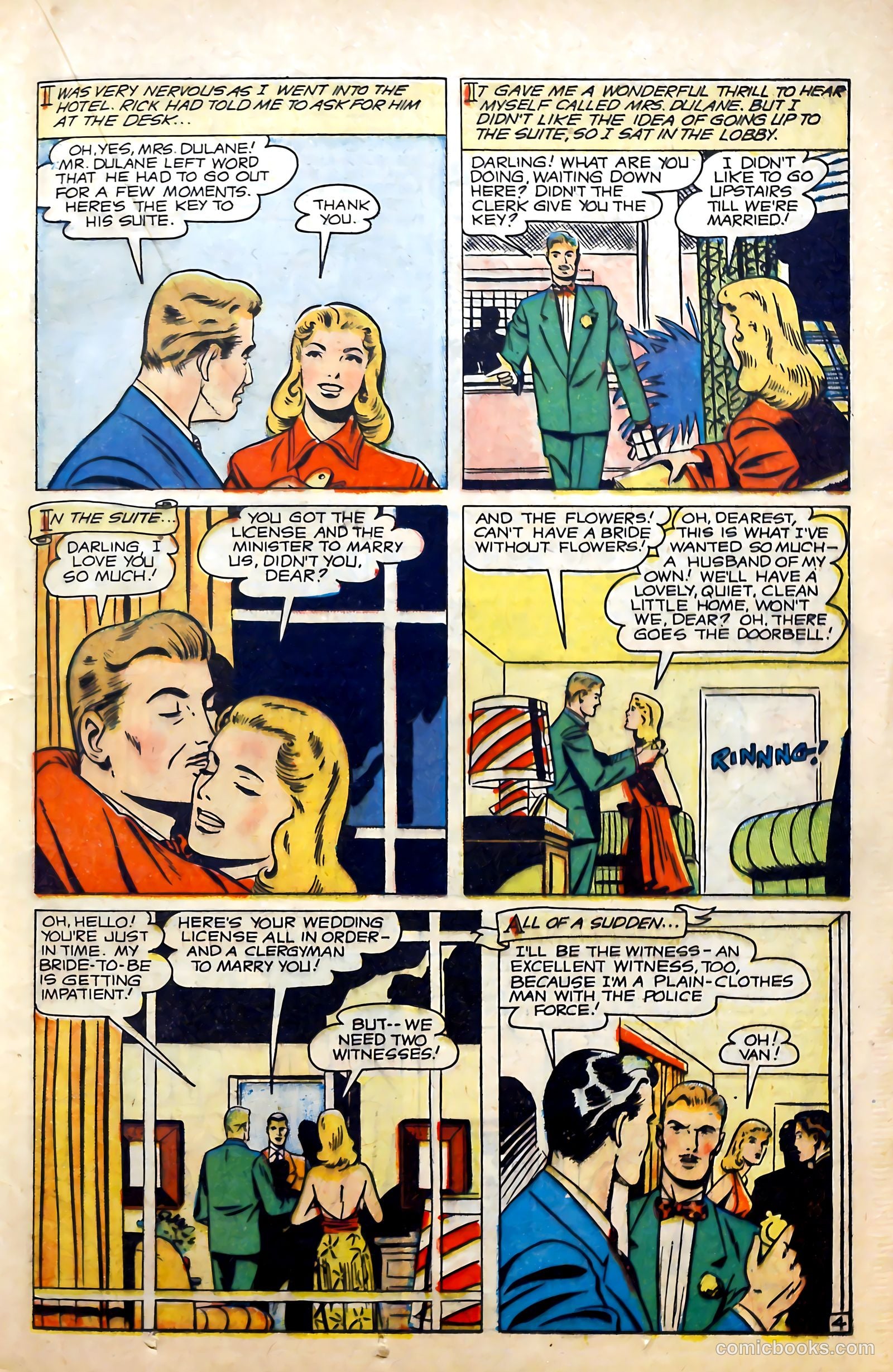 Revealing Romances #4 (1950) — page 21 of 53
