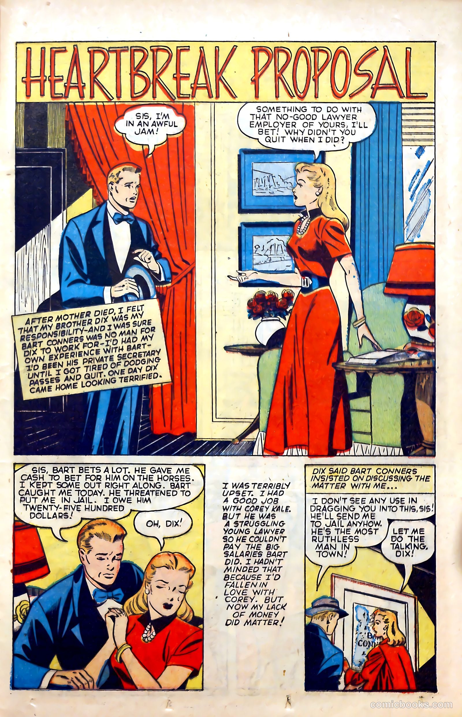 Revealing Romances #4 (1950) — page 35 of 53