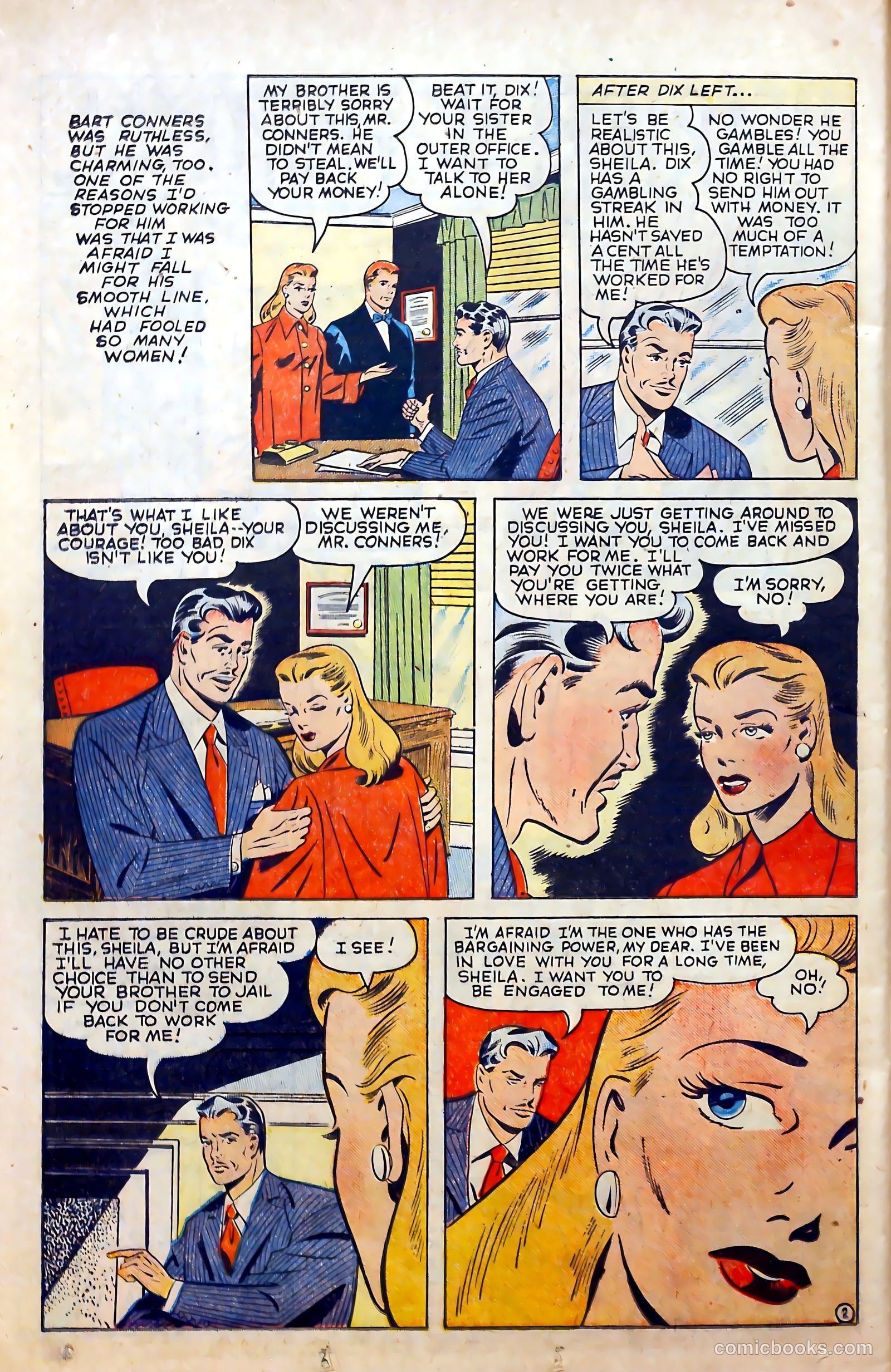 Revealing Romances #4 (1950) — page 36 of 53