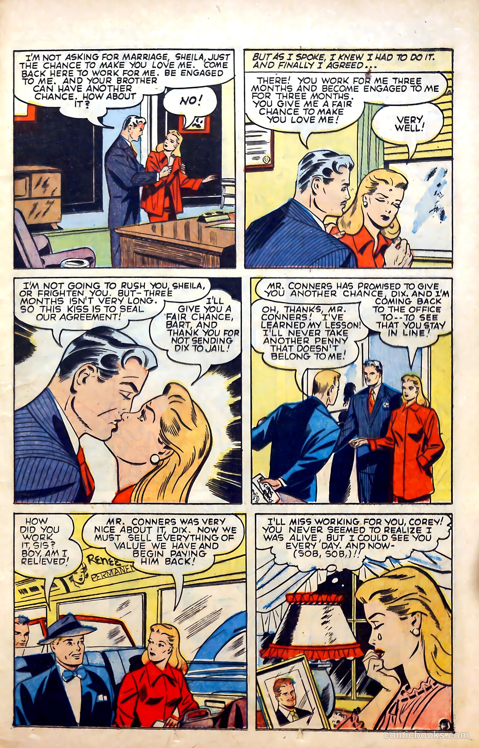 Revealing Romances #4 (1950) — page 37 of 53