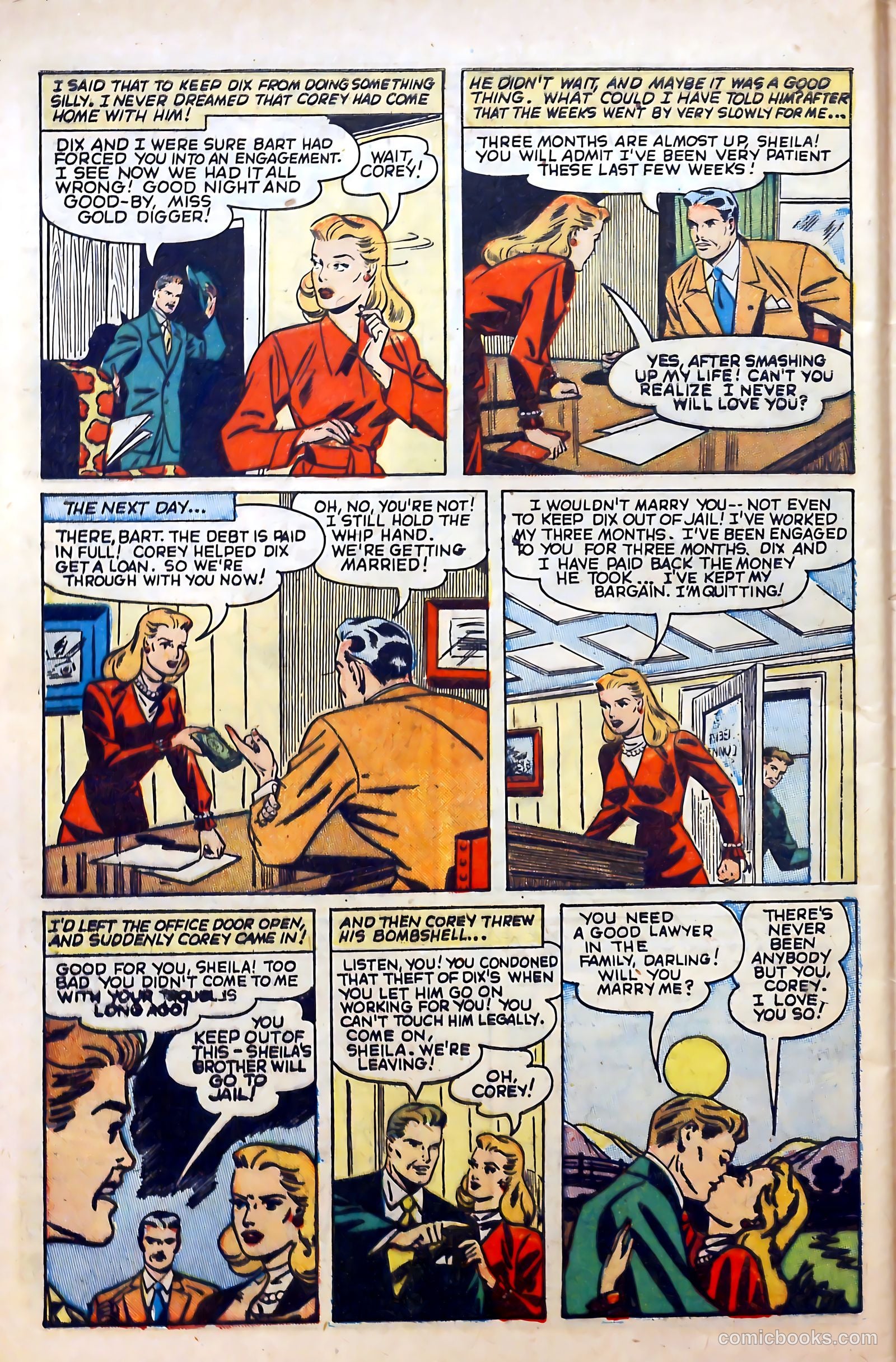 Revealing Romances #4 (1950) — page 42 of 53