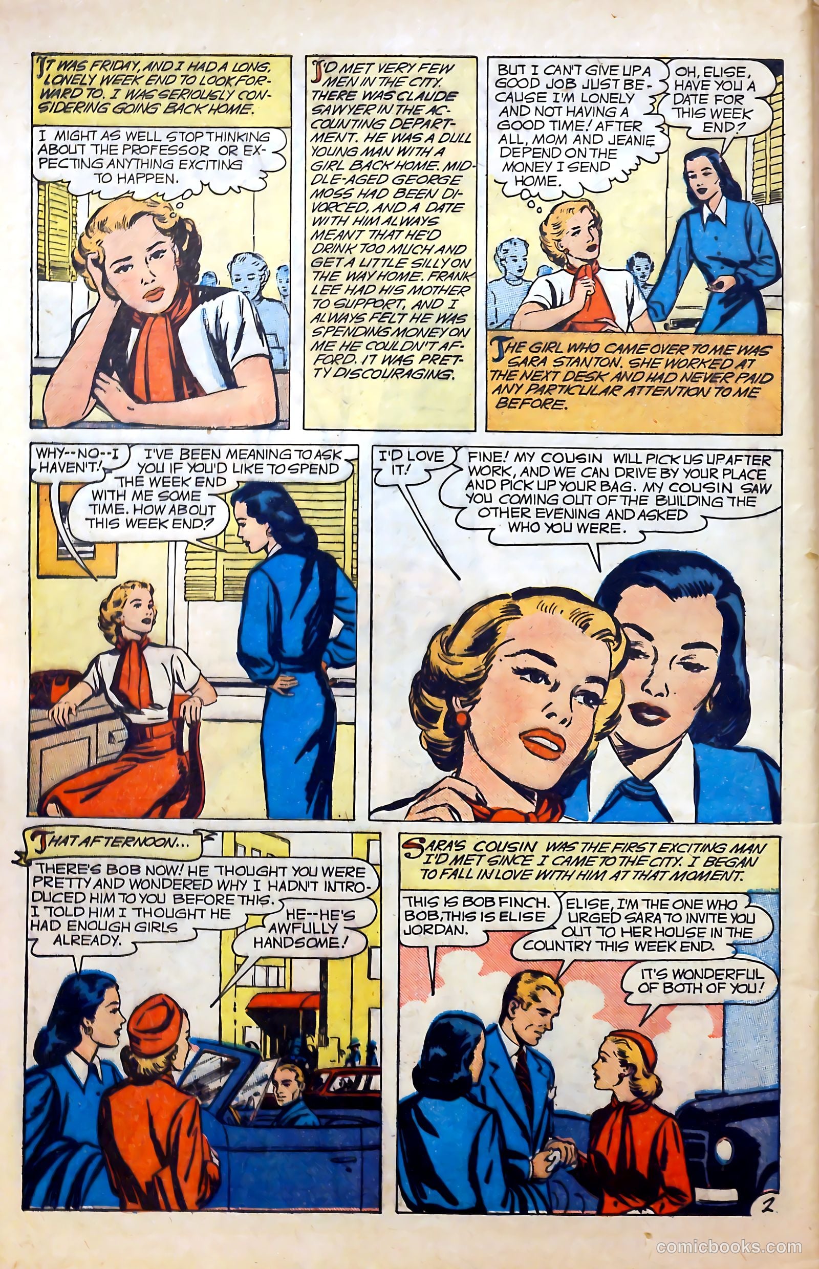 Revealing Romances #4 (1950) — page 44 of 53