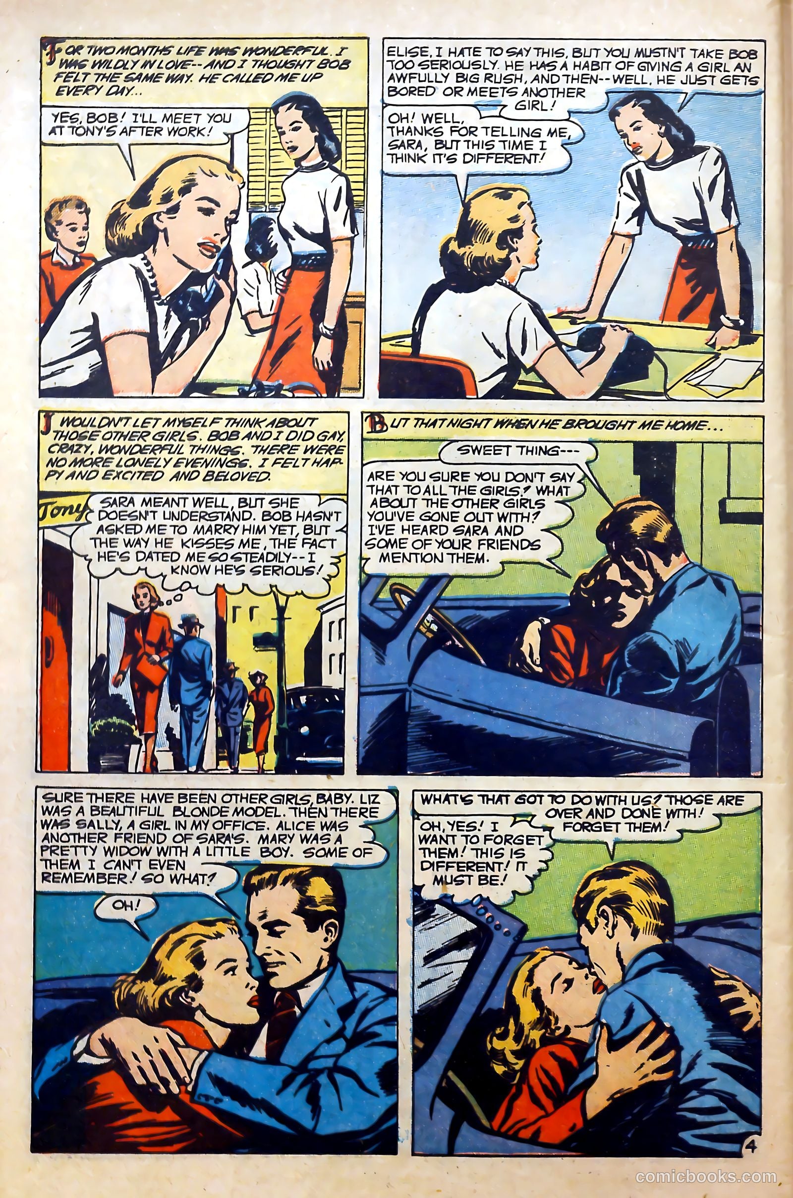 Revealing Romances #4 (1950) — page 46 of 53