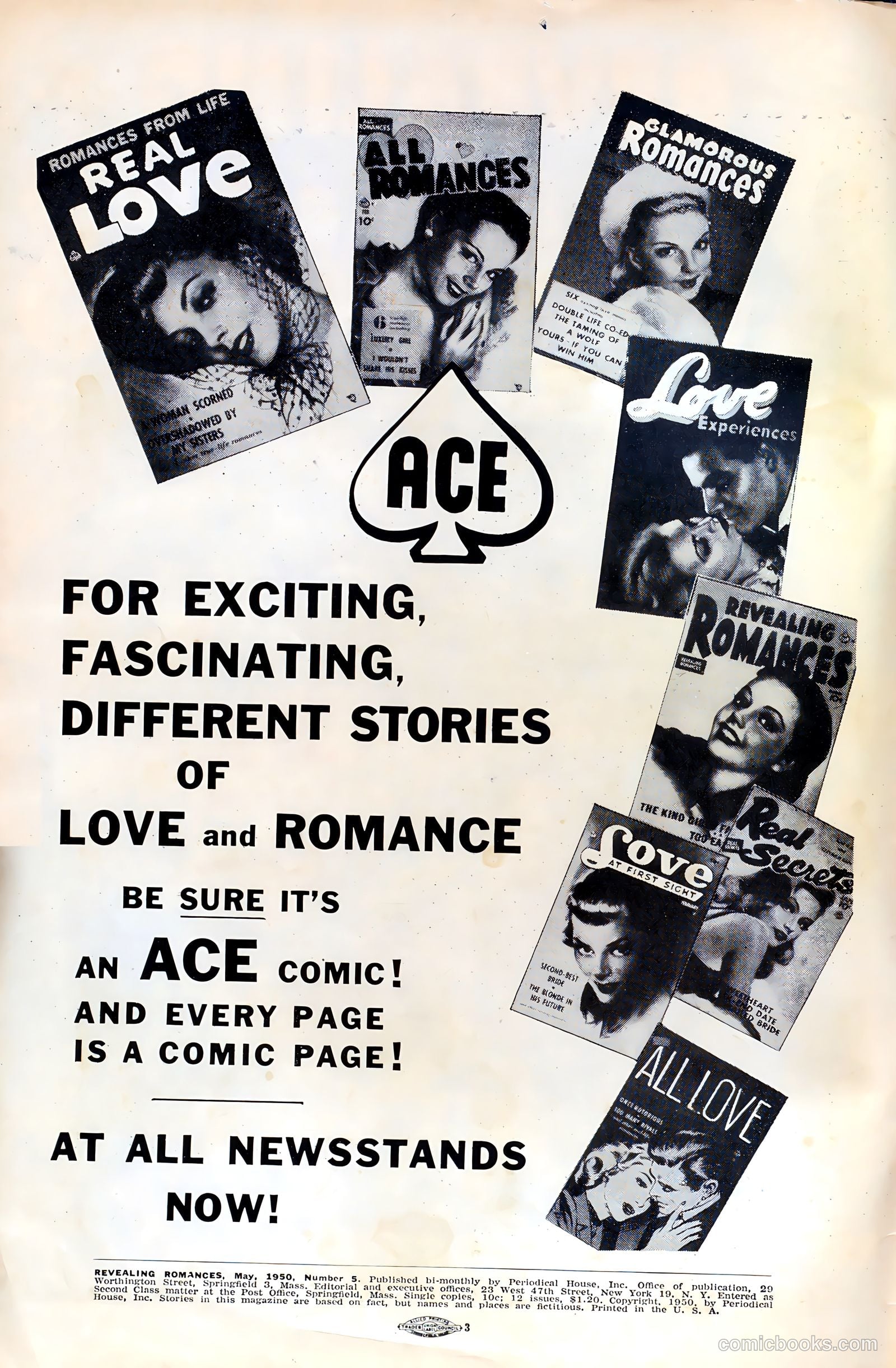 Revealing Romances #5 (1950) — page 2 of 36