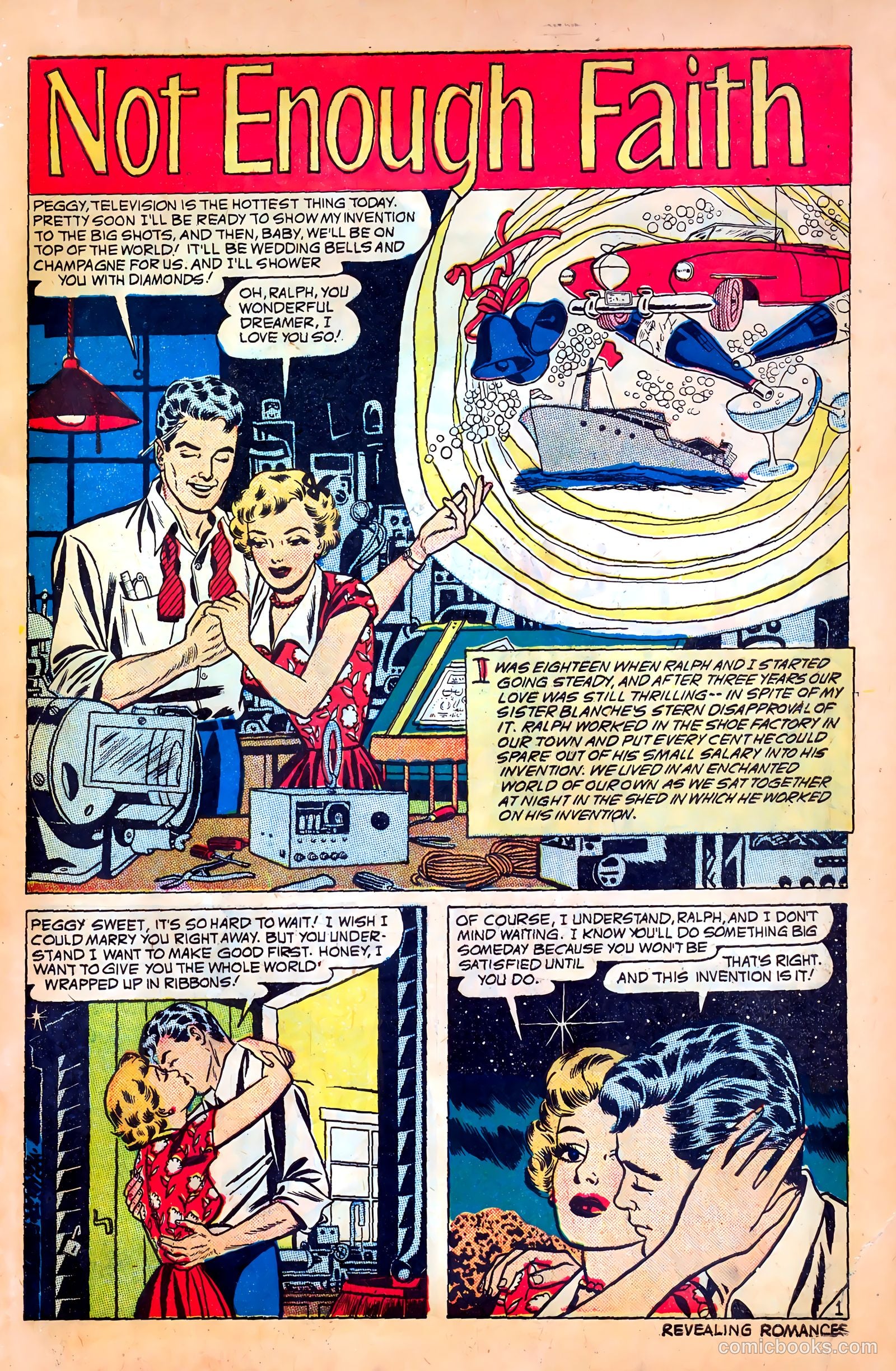 Revealing Romances #5 (1950) — page 3 of 36