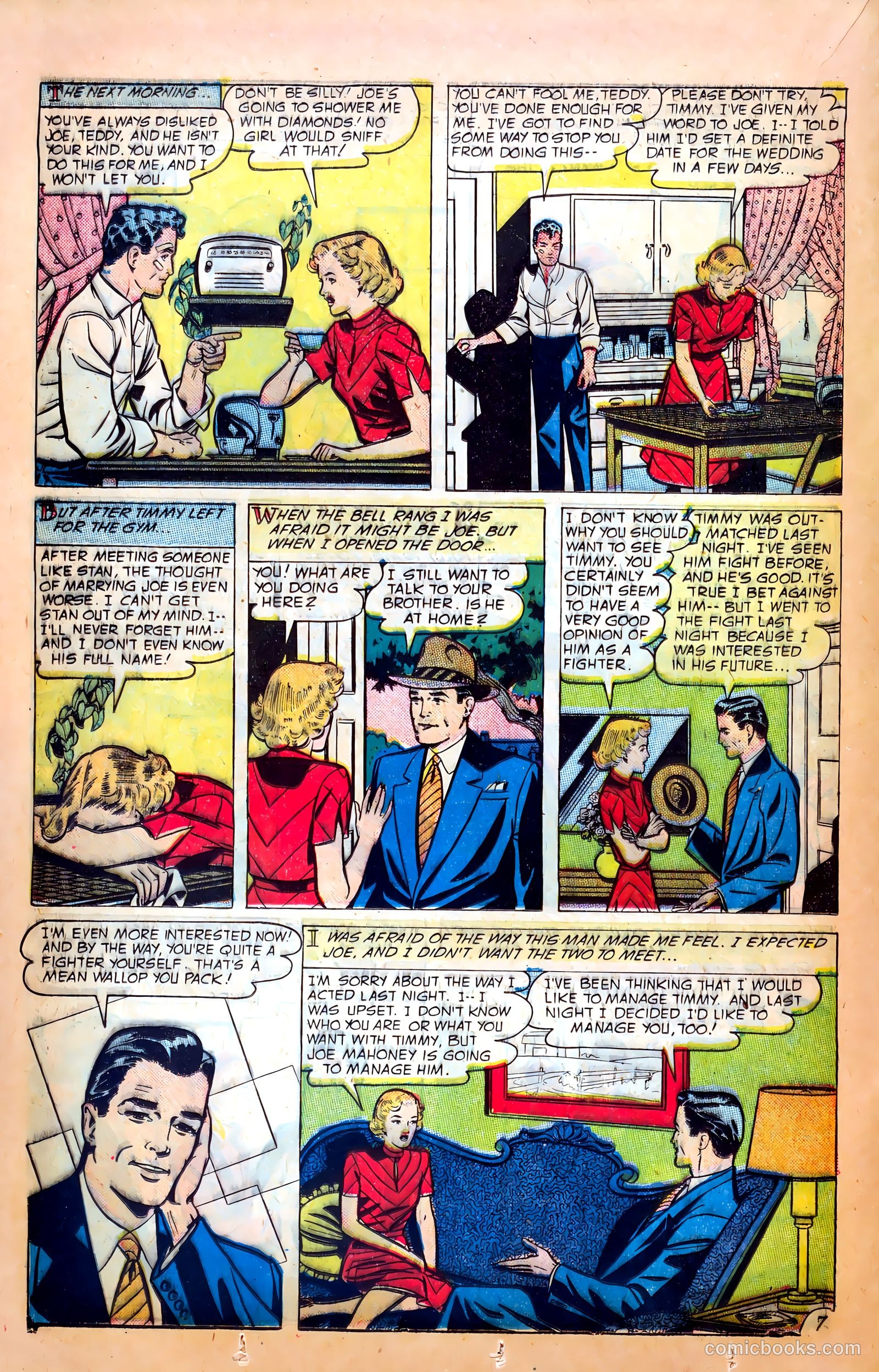Revealing Romances #5 (1950) — page 16 of 36