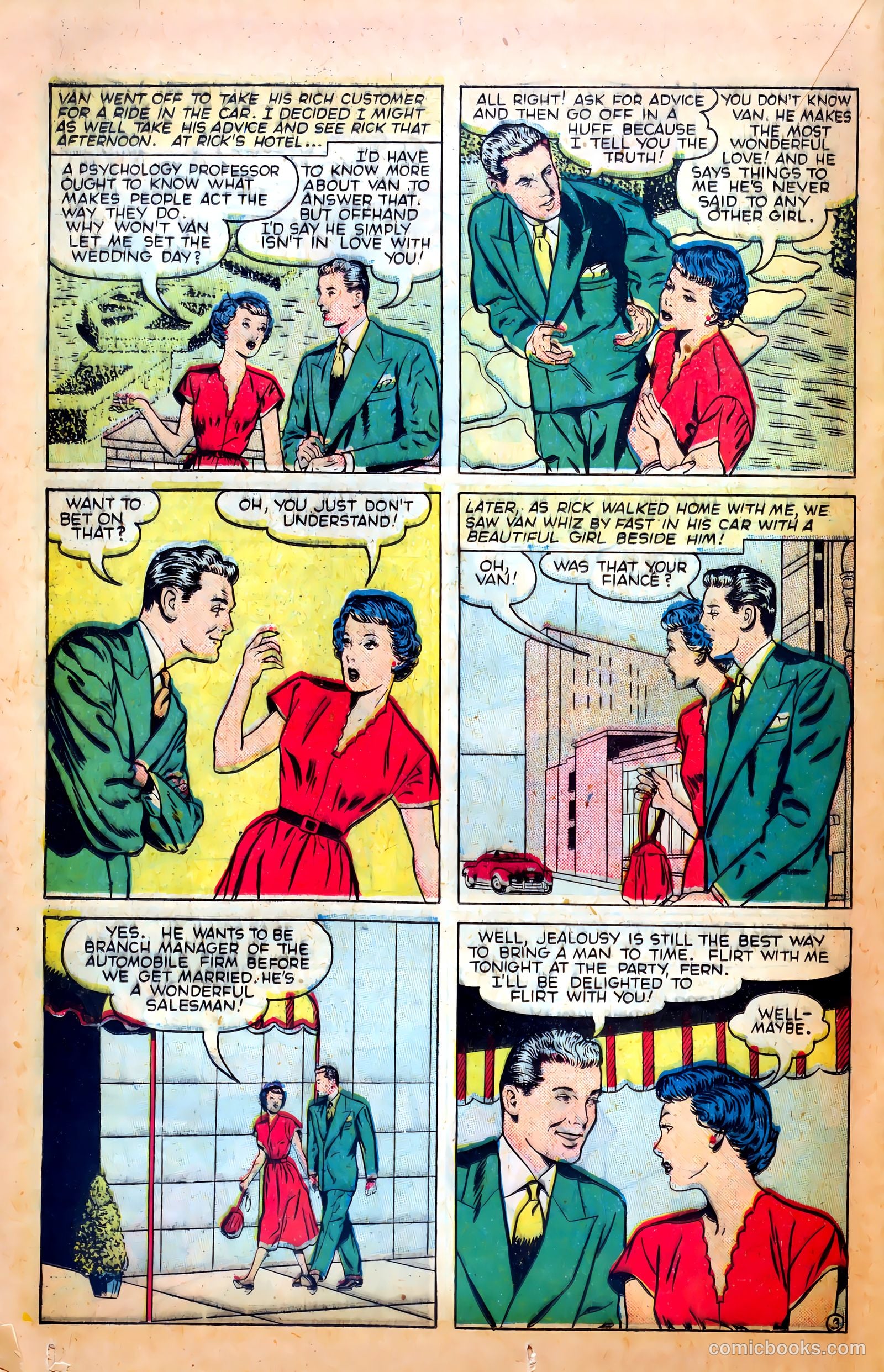 Revealing Romances #5 (1950) — page 20 of 36