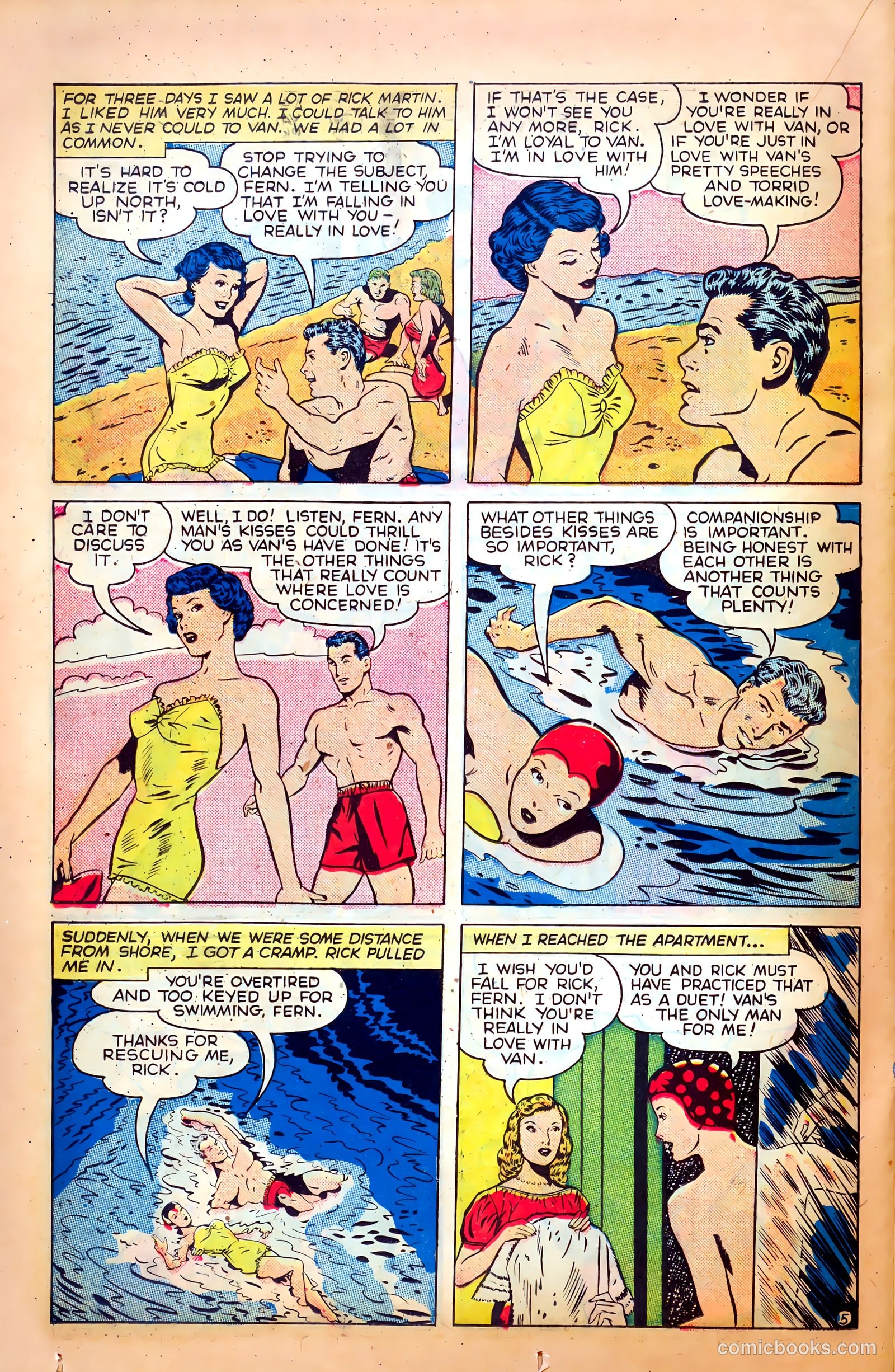 Revealing Romances #5 (1950) — page 22 of 36