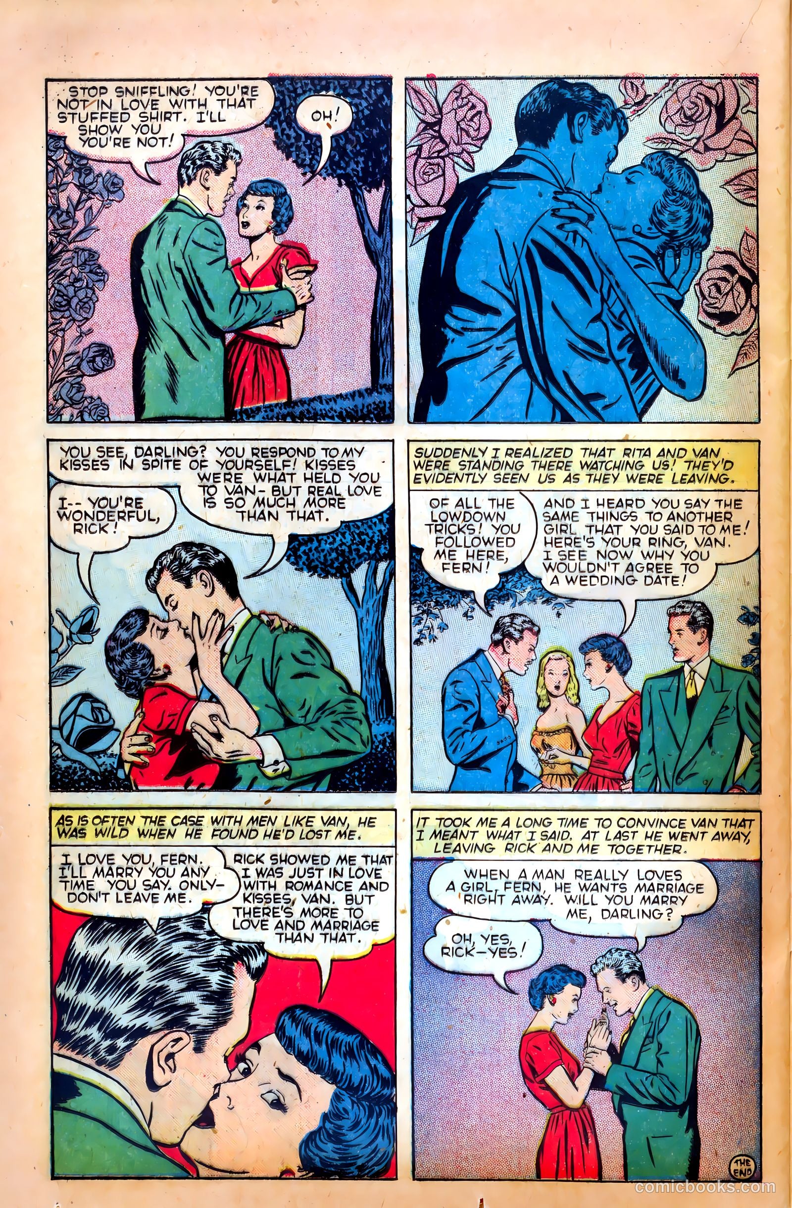 Revealing Romances #5 (1950) — page 24 of 36