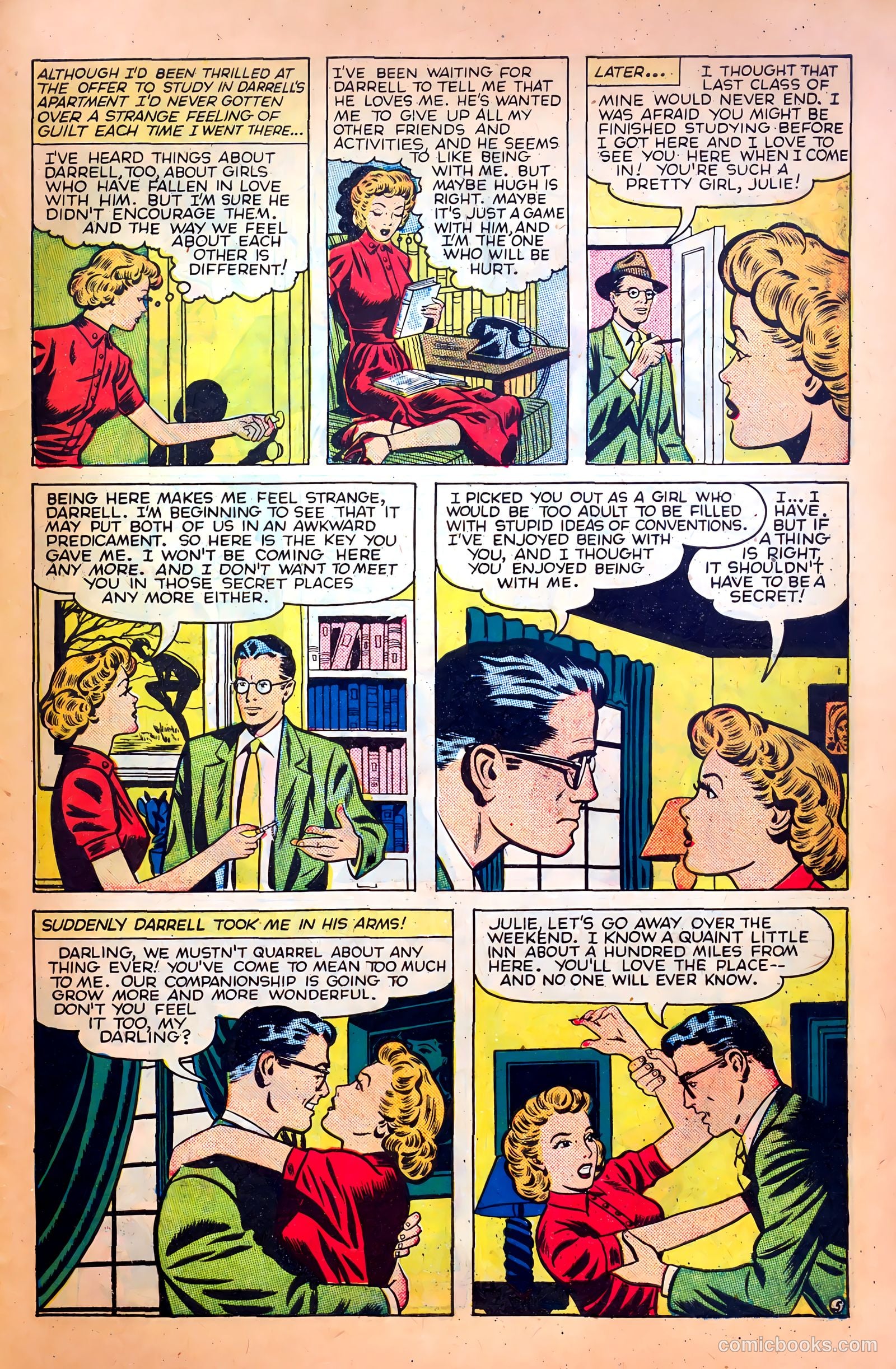Revealing Romances #5 (1950) — page 31 of 36