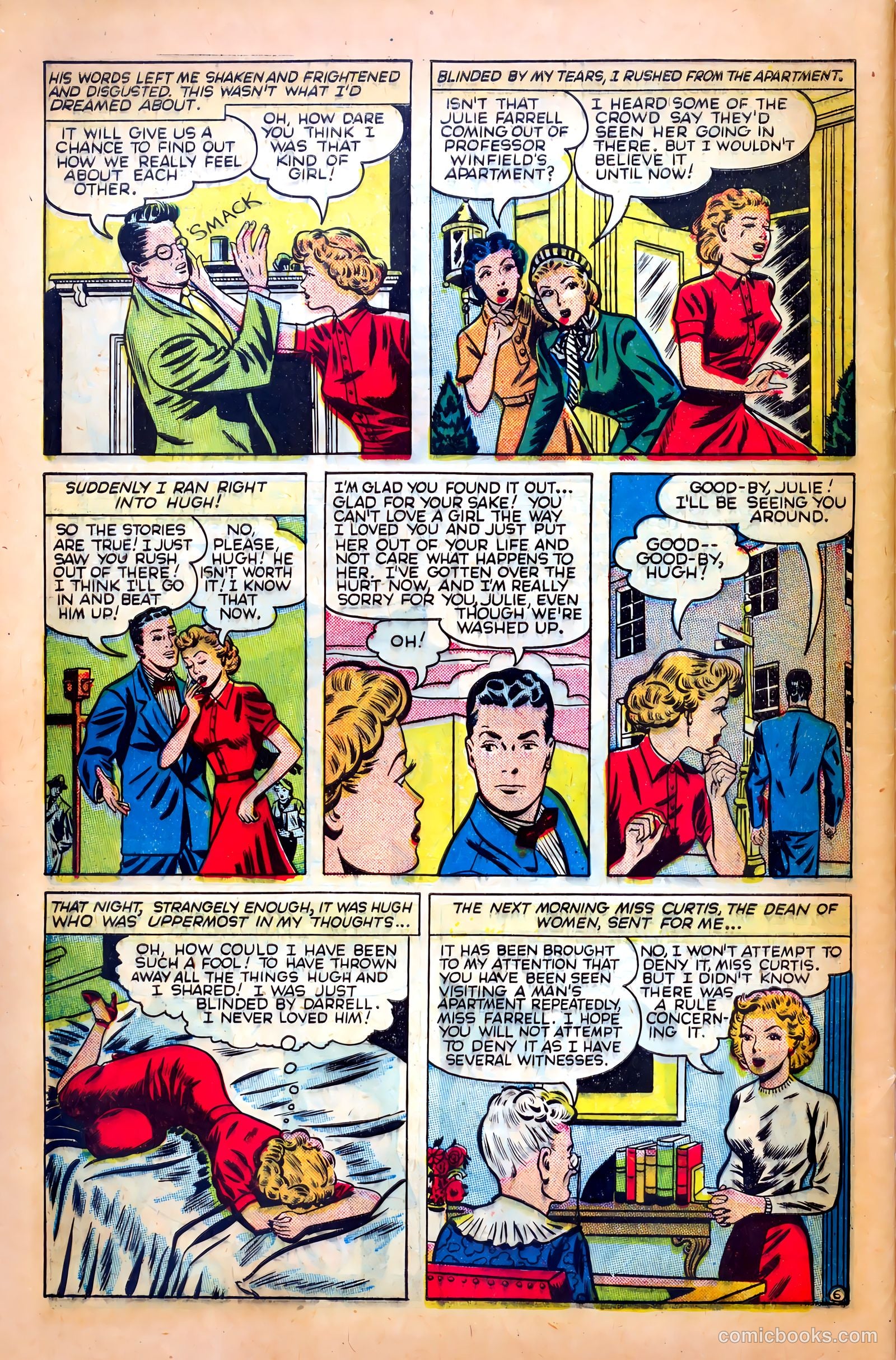 Revealing Romances #5 (1950) — page 32 of 36