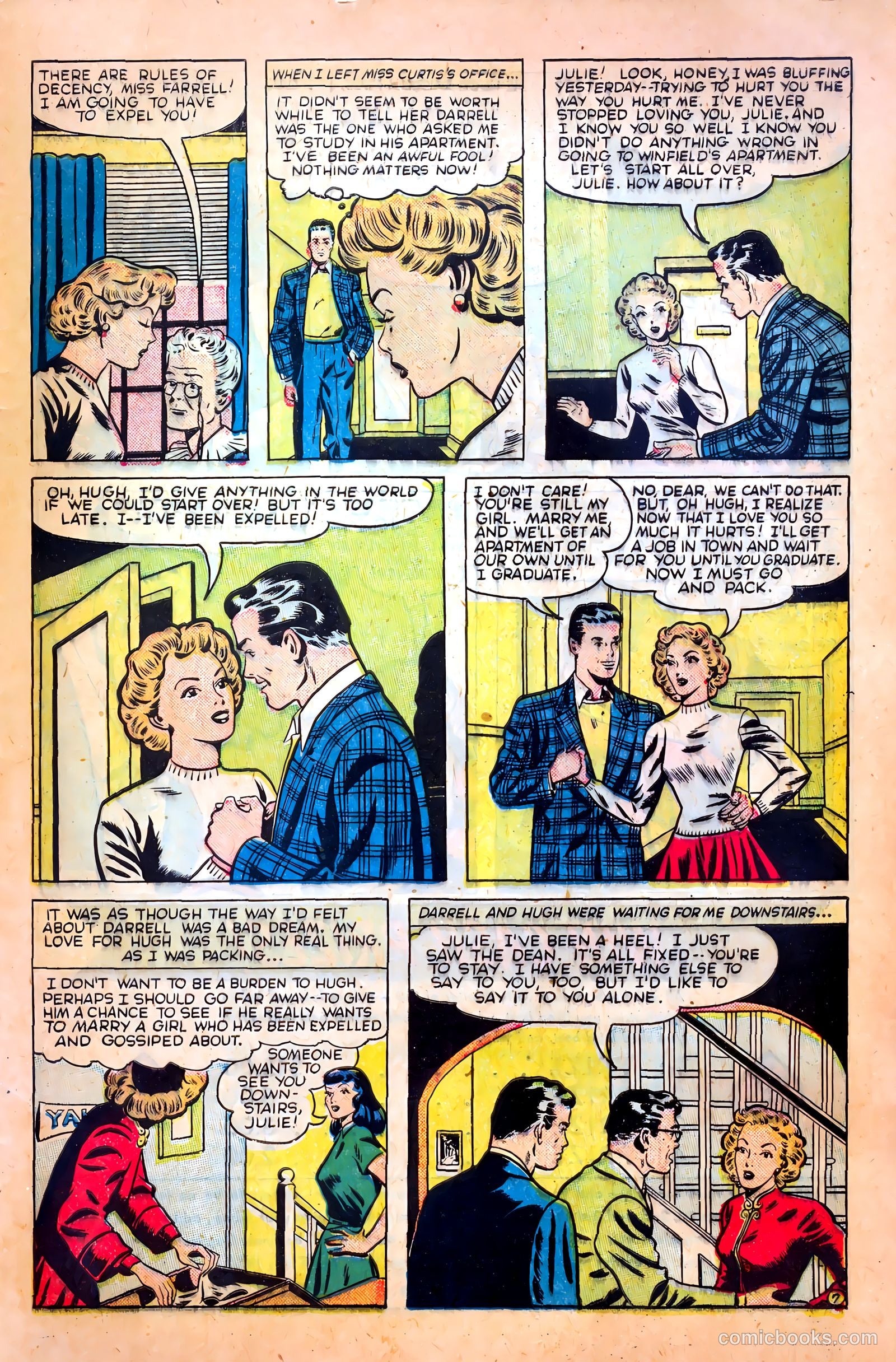 Revealing Romances #5 (1950) — page 33 of 36