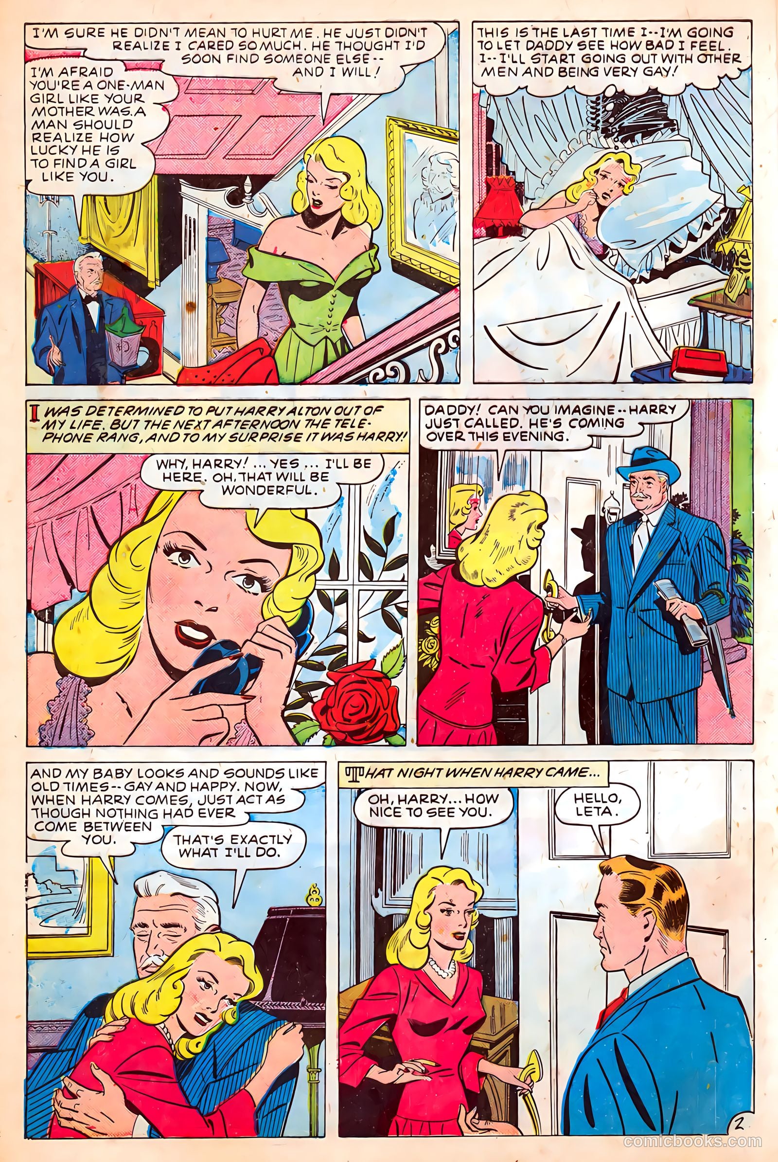 Revealing Romances #6 (1950) — page 4 of 36