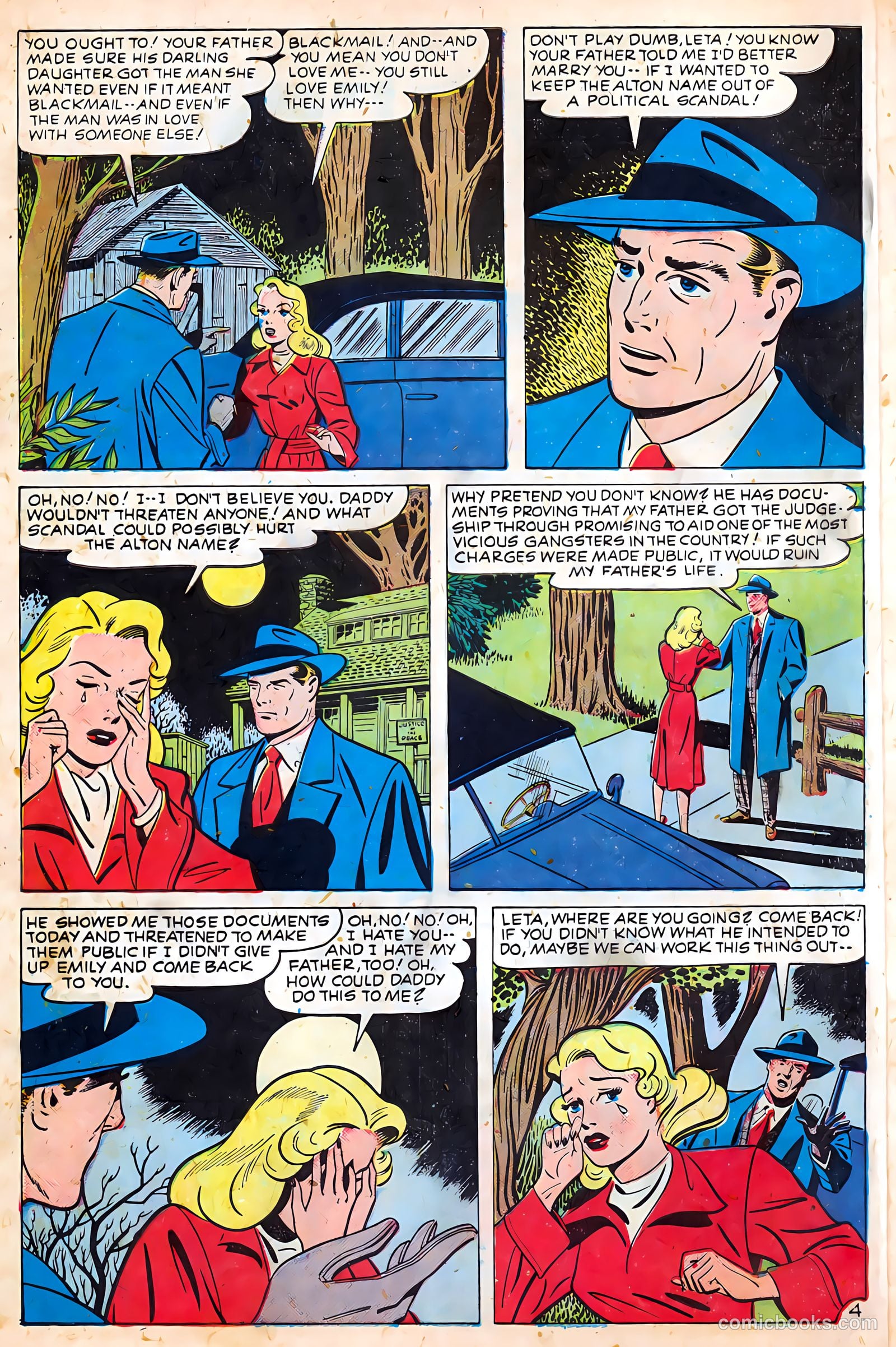 Revealing Romances #6 (1950) — page 6 of 36