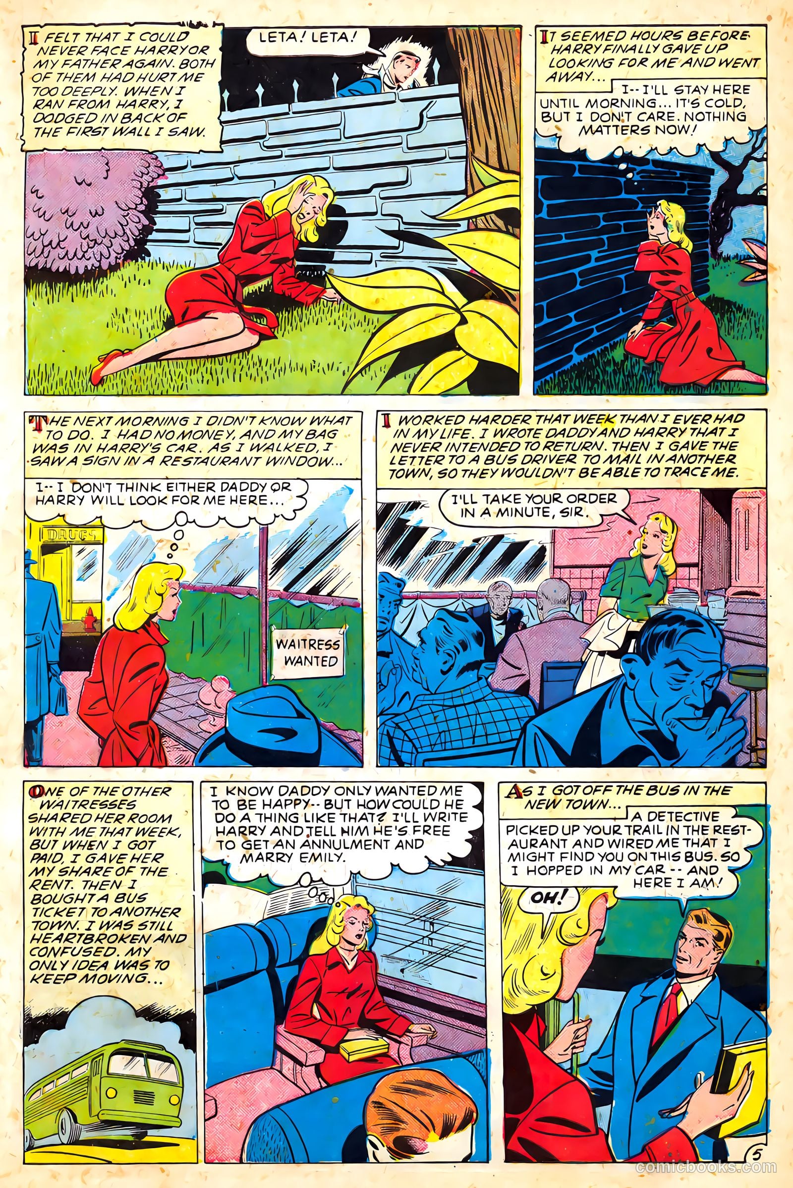 Revealing Romances #6 (1950) — page 7 of 36