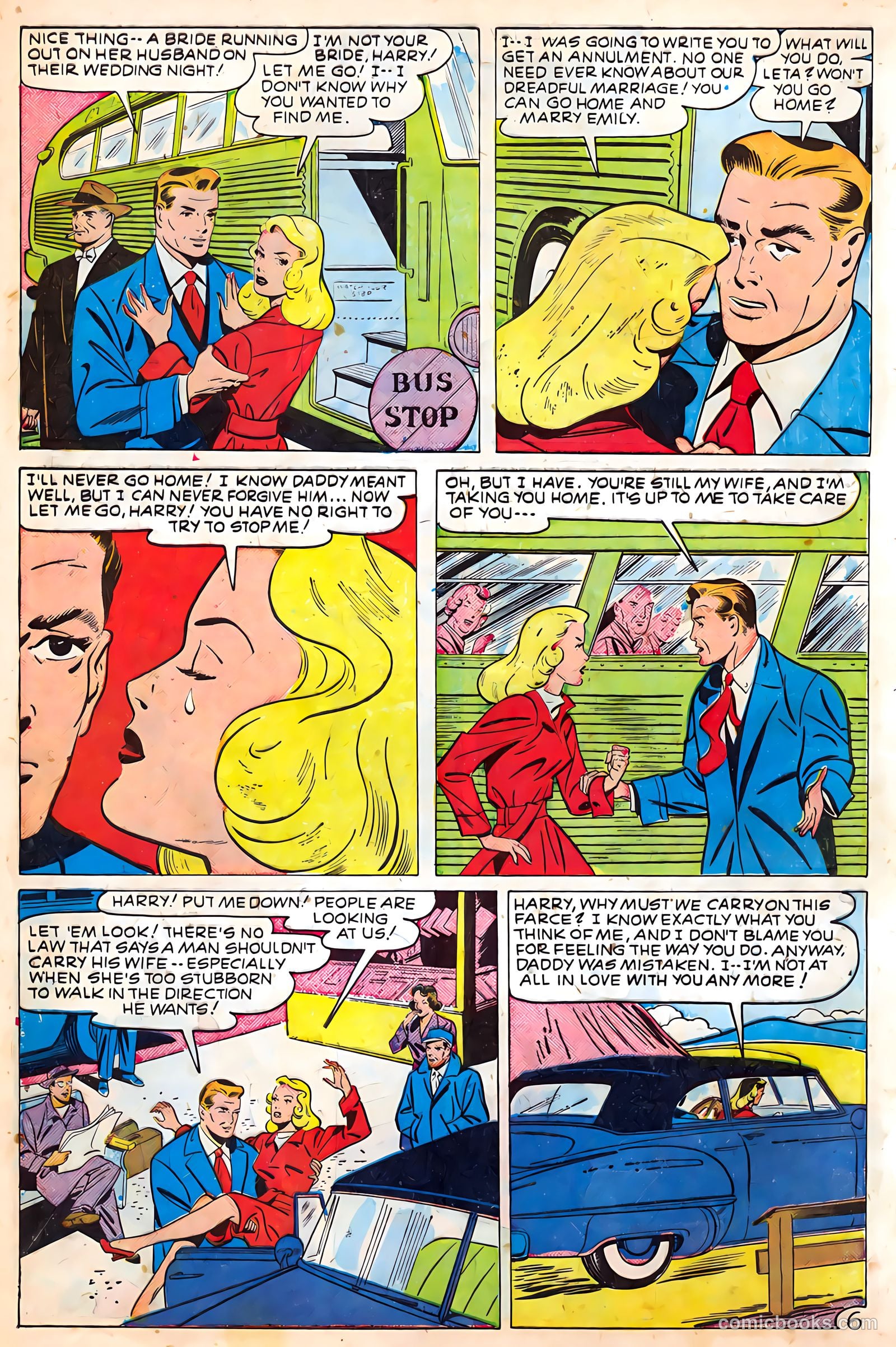 Revealing Romances #6 (1950) — page 8 of 36