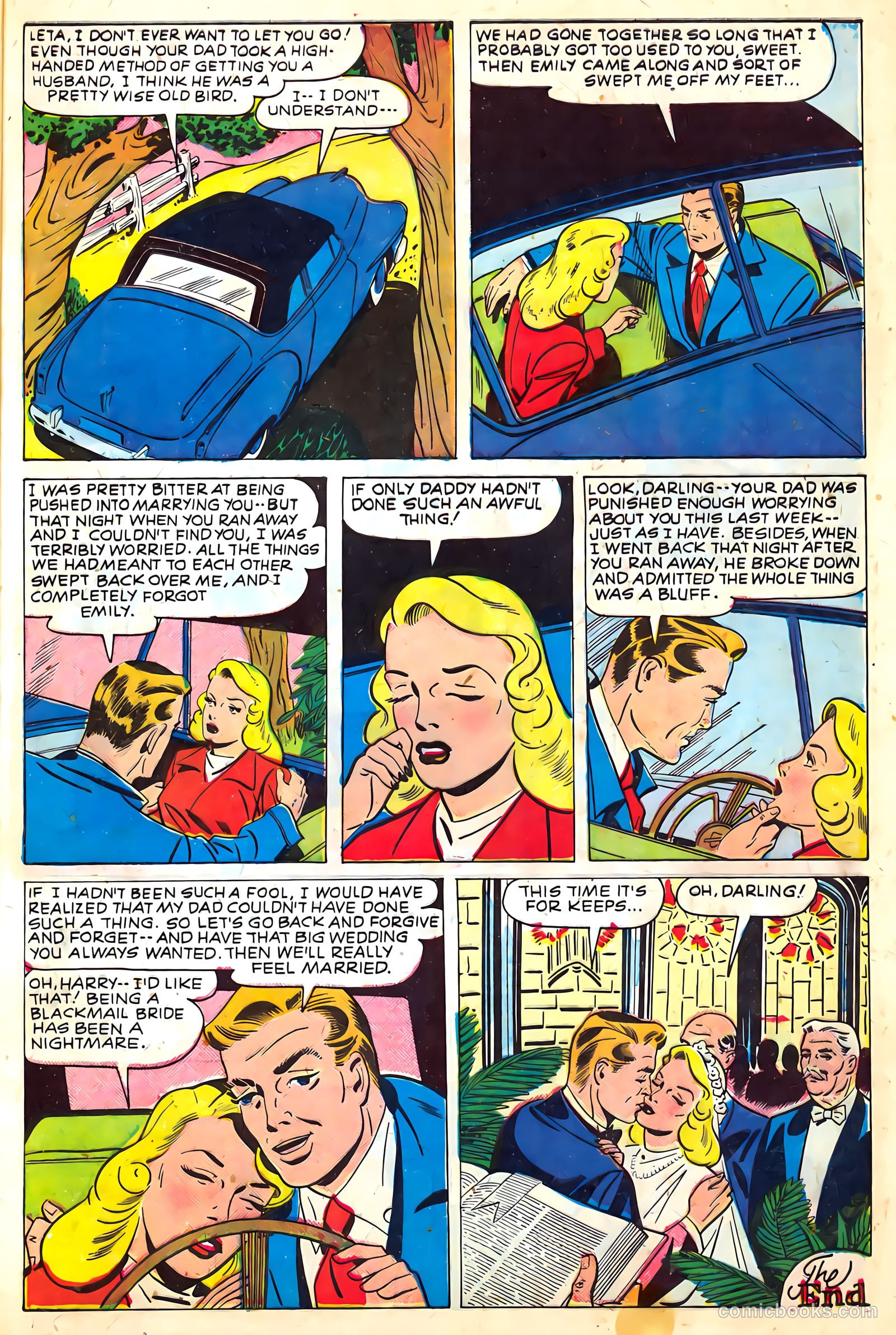 Revealing Romances #6 (1950) — page 9 of 36