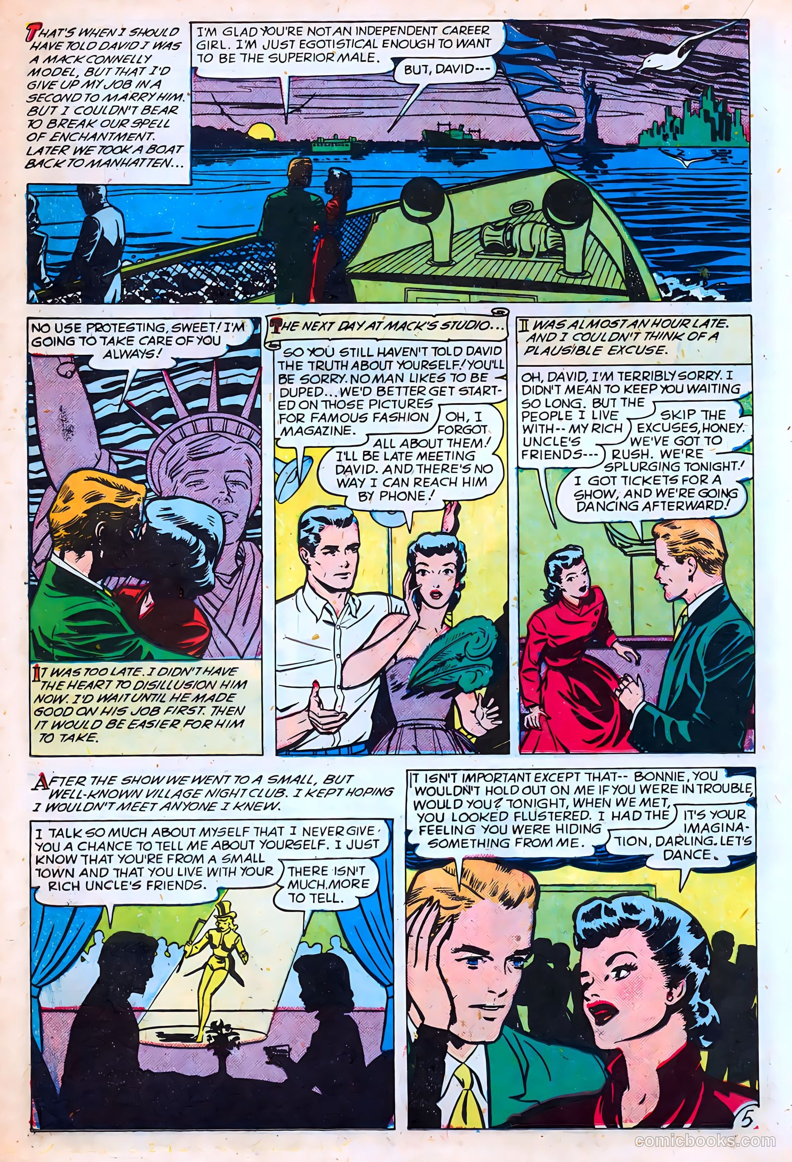 Revealing Romances #6 (1950) — page 22 of 36