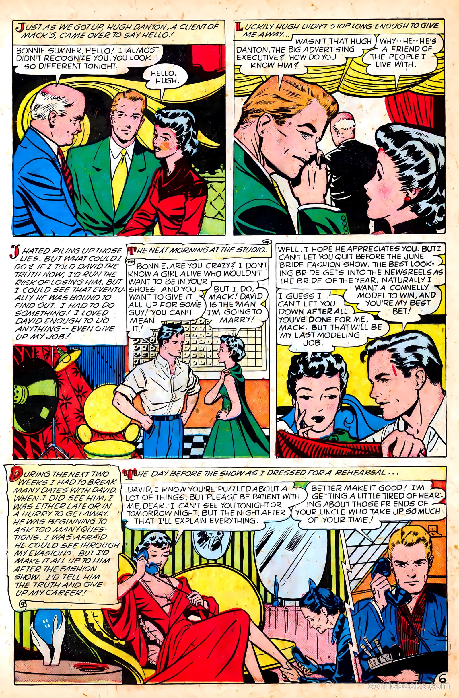Revealing Romances #6 (1950) — page 23 of 36