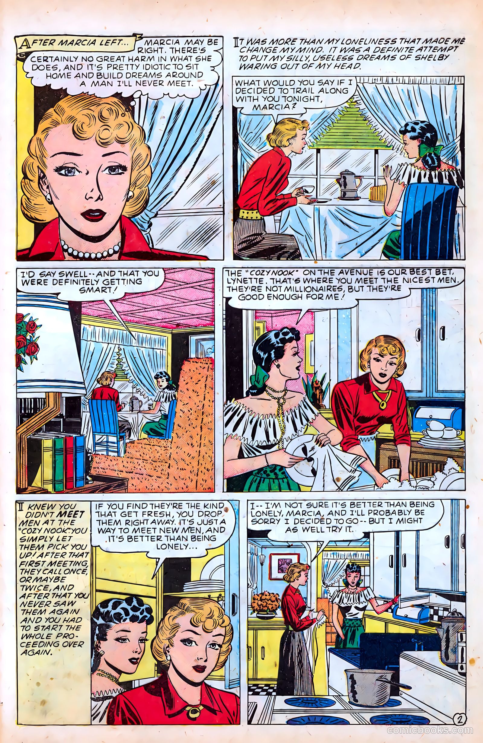 Revealing Romances #6 (1950) — page 29 of 36