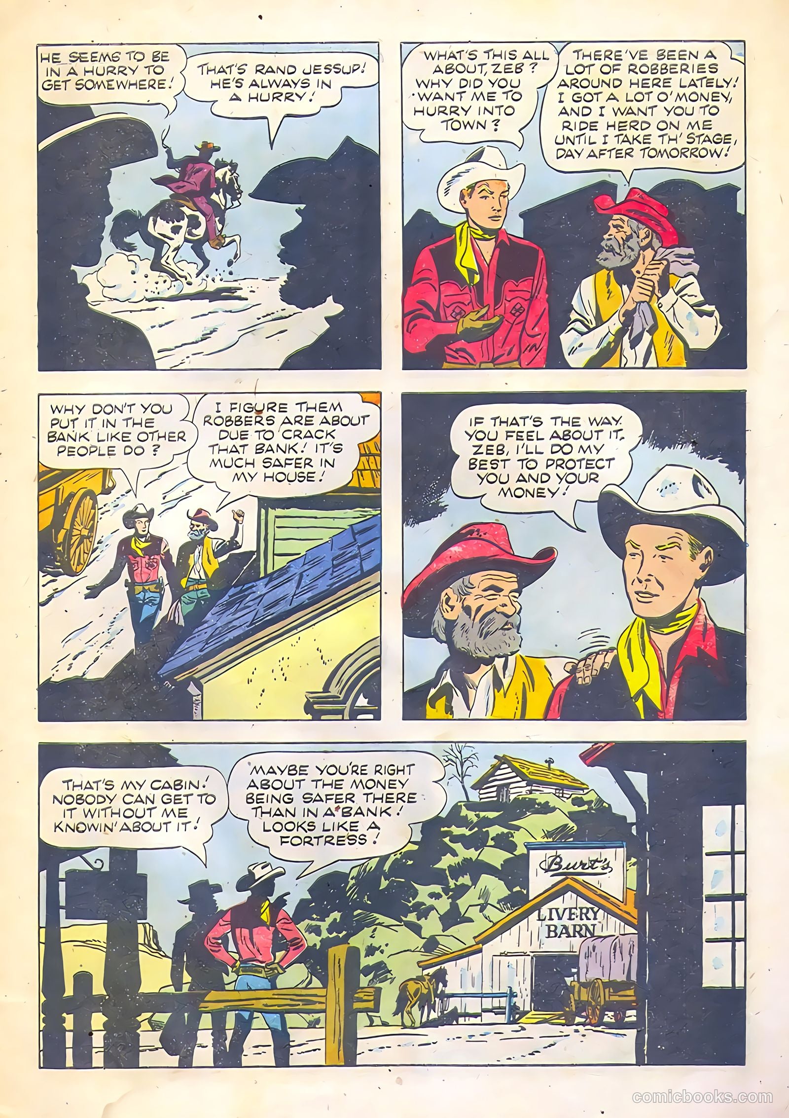 Rex Allen #12 (1954) — page 5 of 36