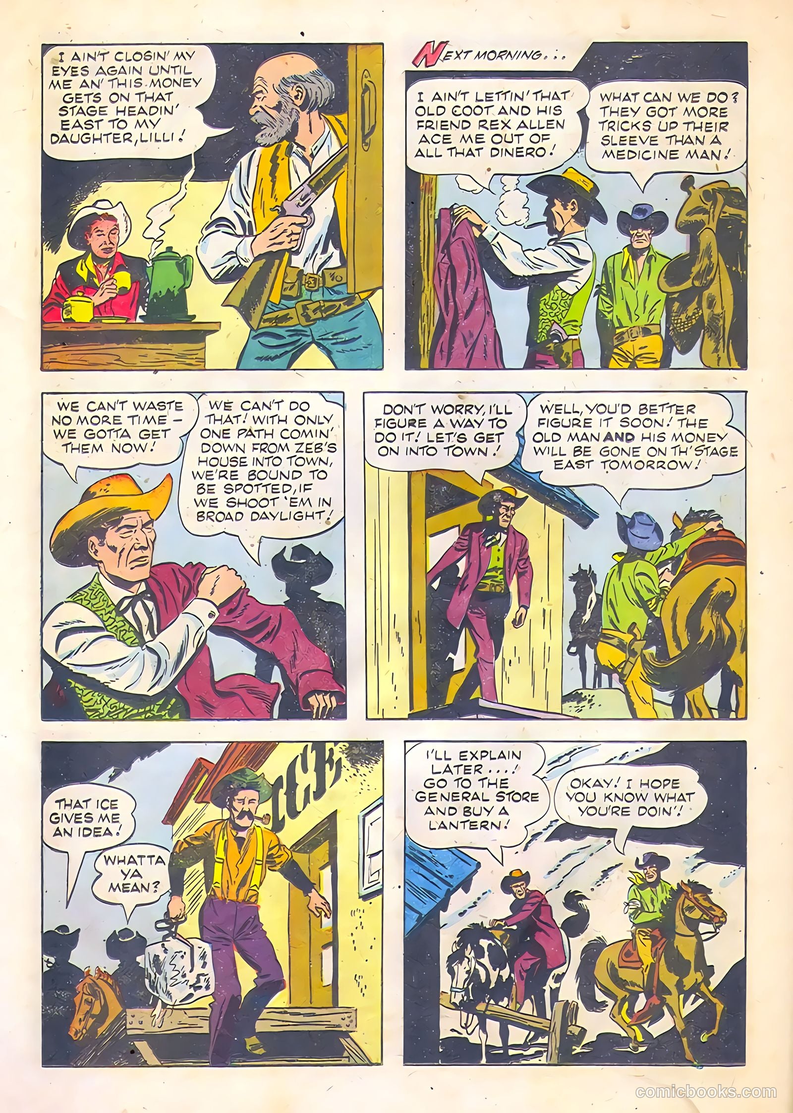 Rex Allen #12 (1954) — page 12 of 36